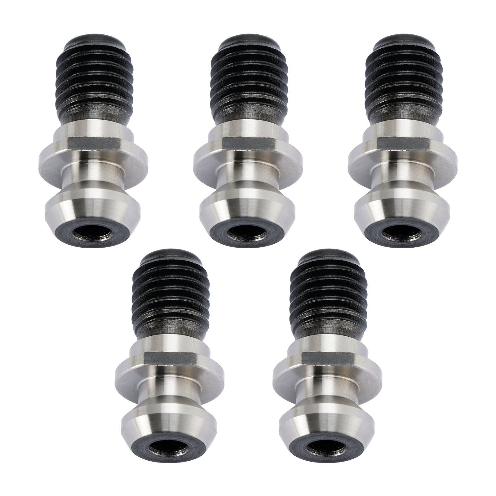 5Pcs CAT40 45?? 0.740" Coolant Pull Stud Retention Knob For Mazak Fadal Silver