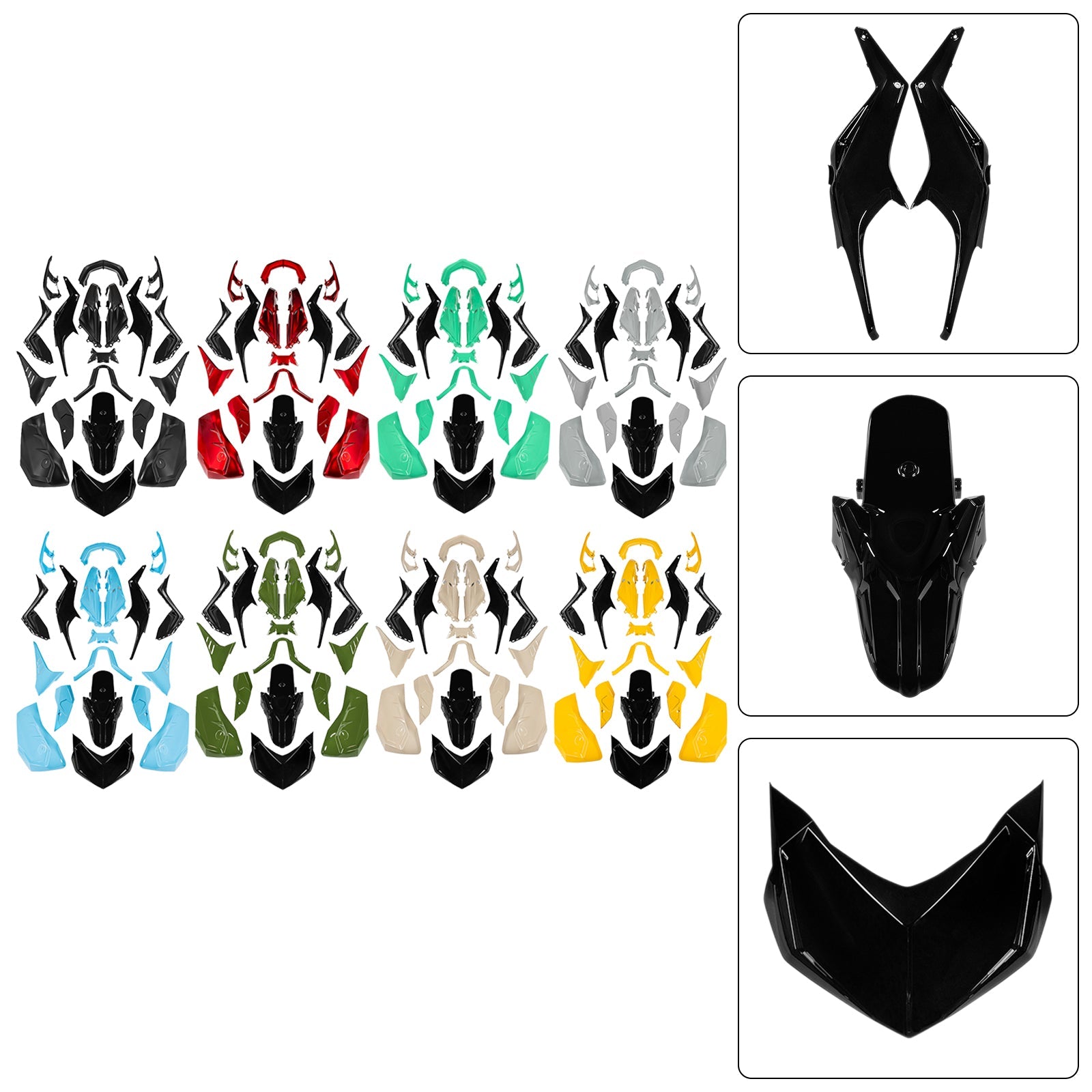 2023-2024 Yamaha X-MAX 300 XMAX Injection Bodywork Fairing Kit