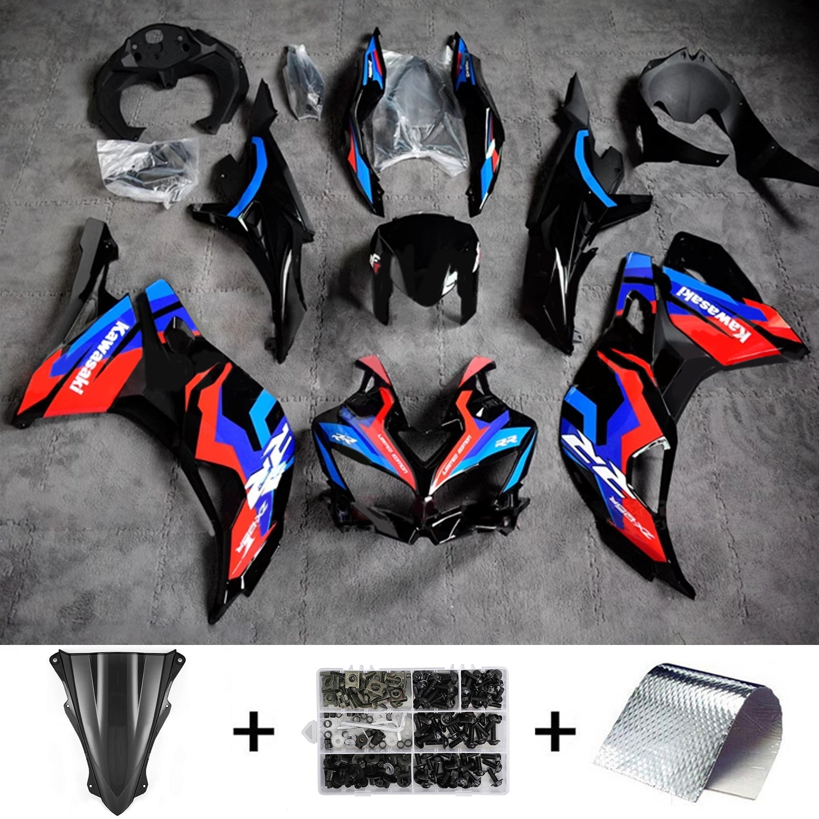 Kawasaki Ninja ZX-25R ZX-4R ZX-4RR 2019-2024 Fairing Kit