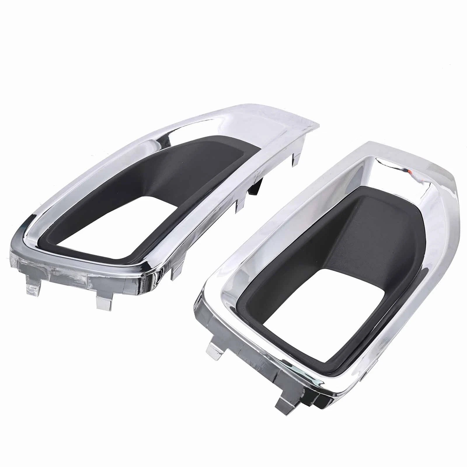 Pair Fog Light Lamp Bezel Chrome Cover 22936426 22936427 For GMC Yukon 2015-2020