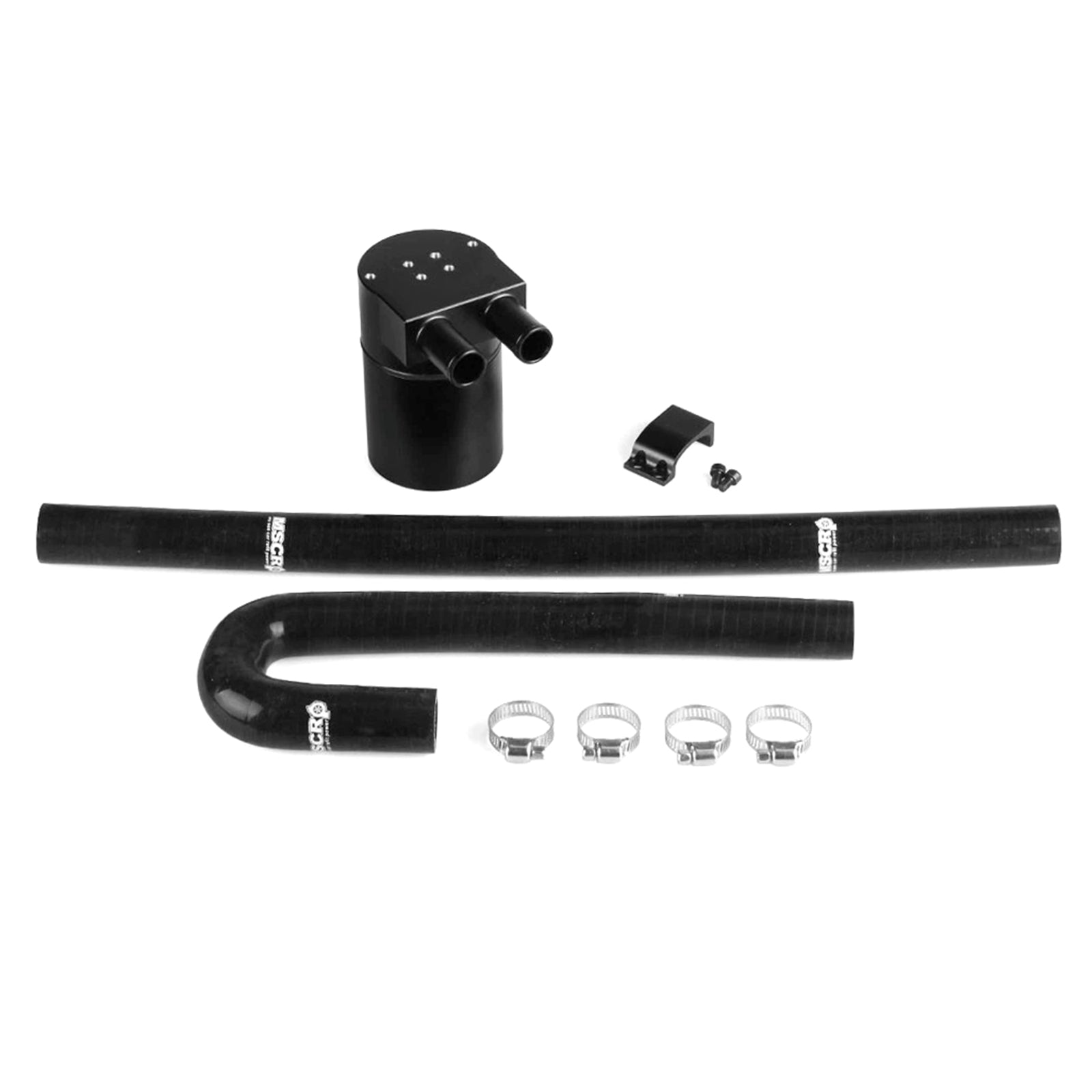 Oil Catch Can Tank with Silicone Radiator Hose For BMW N54 335i E90 2006-2010