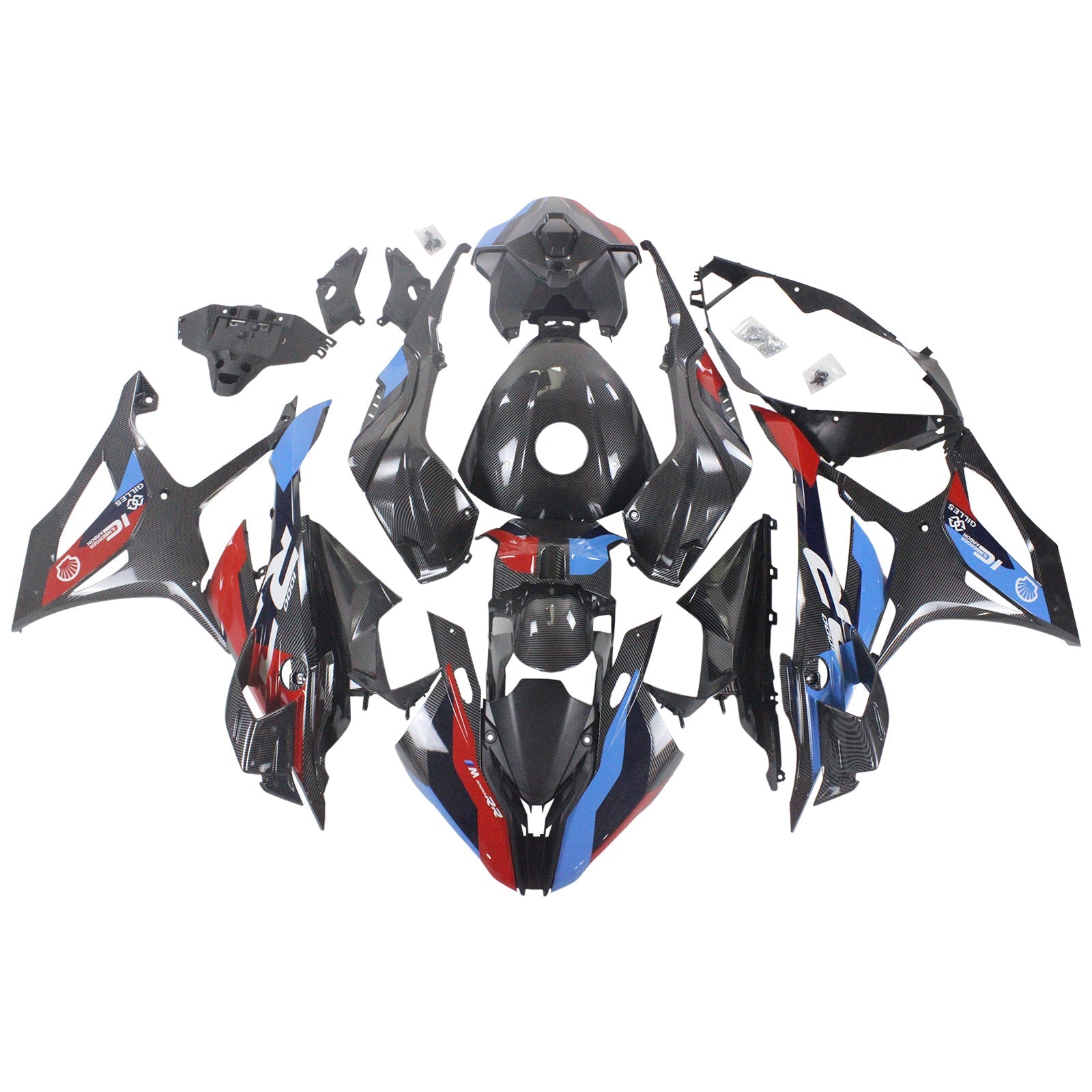 Amatopart BMW S1000RR 2023-2024 Fairing Kit هيكل السيارة بلاستيك ABS