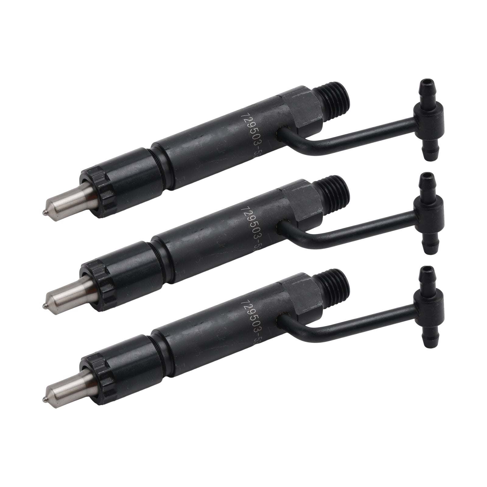 3Pcs Fuel Injector For Yanmar 3TNE84 3TNE88 4TNE84 John Deere 729503-53100