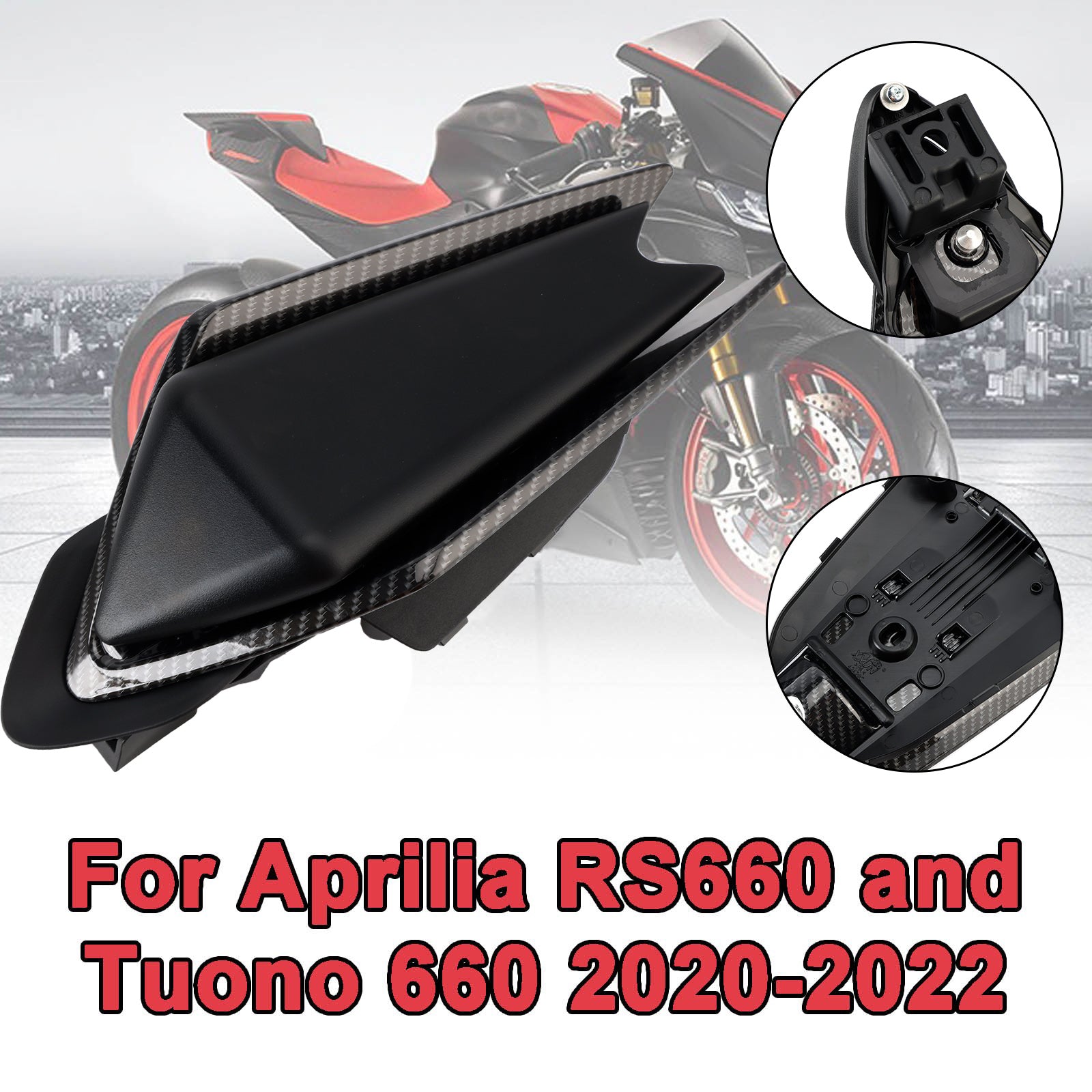 Rear Cowl Tail FAIRING Cover For Aprilia RS660 RSV4 Tuono 660 2020-2024 Carbon
