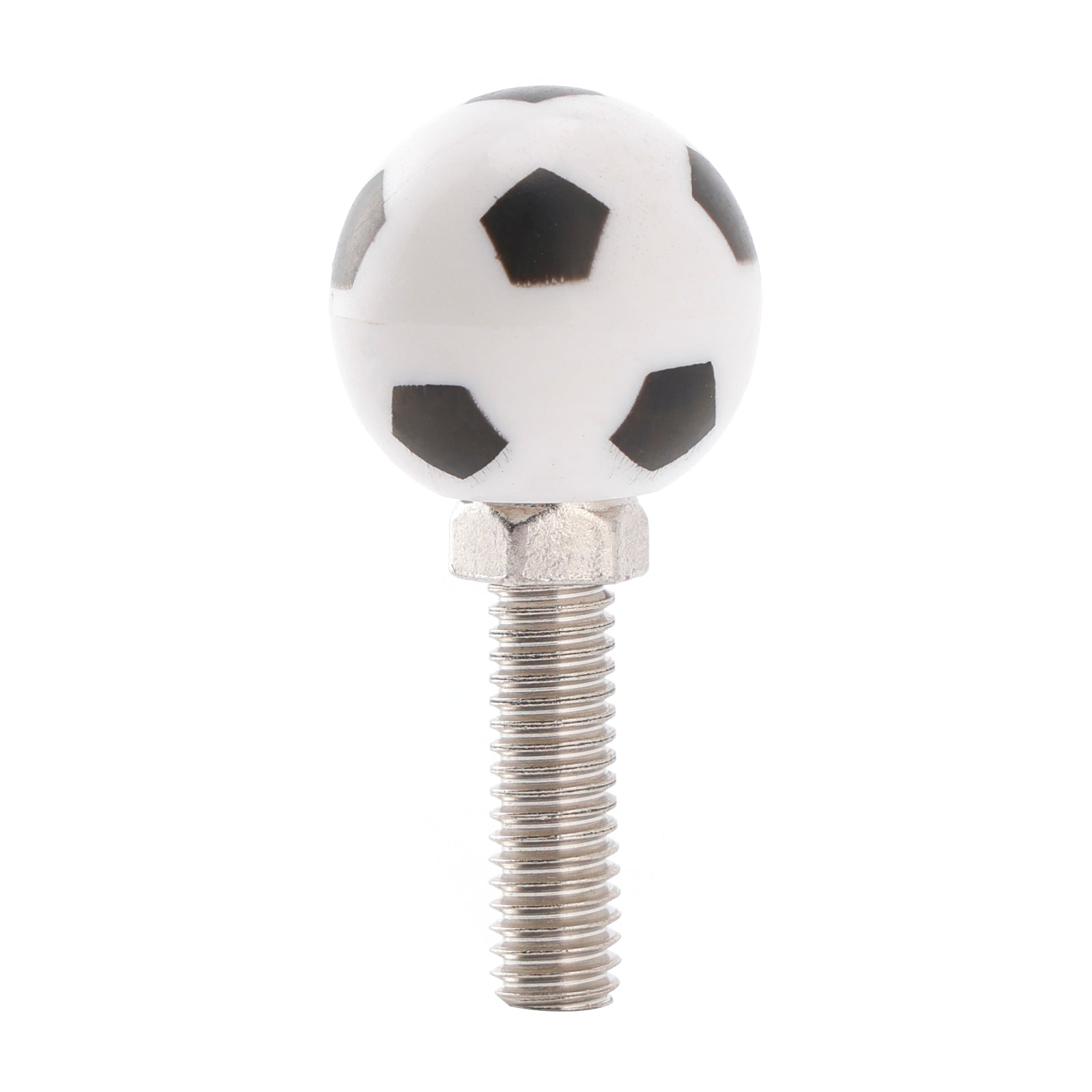 2x Custom SOCCER License Plate Bolt Screw Plastic Motorcycle Chopper Trike