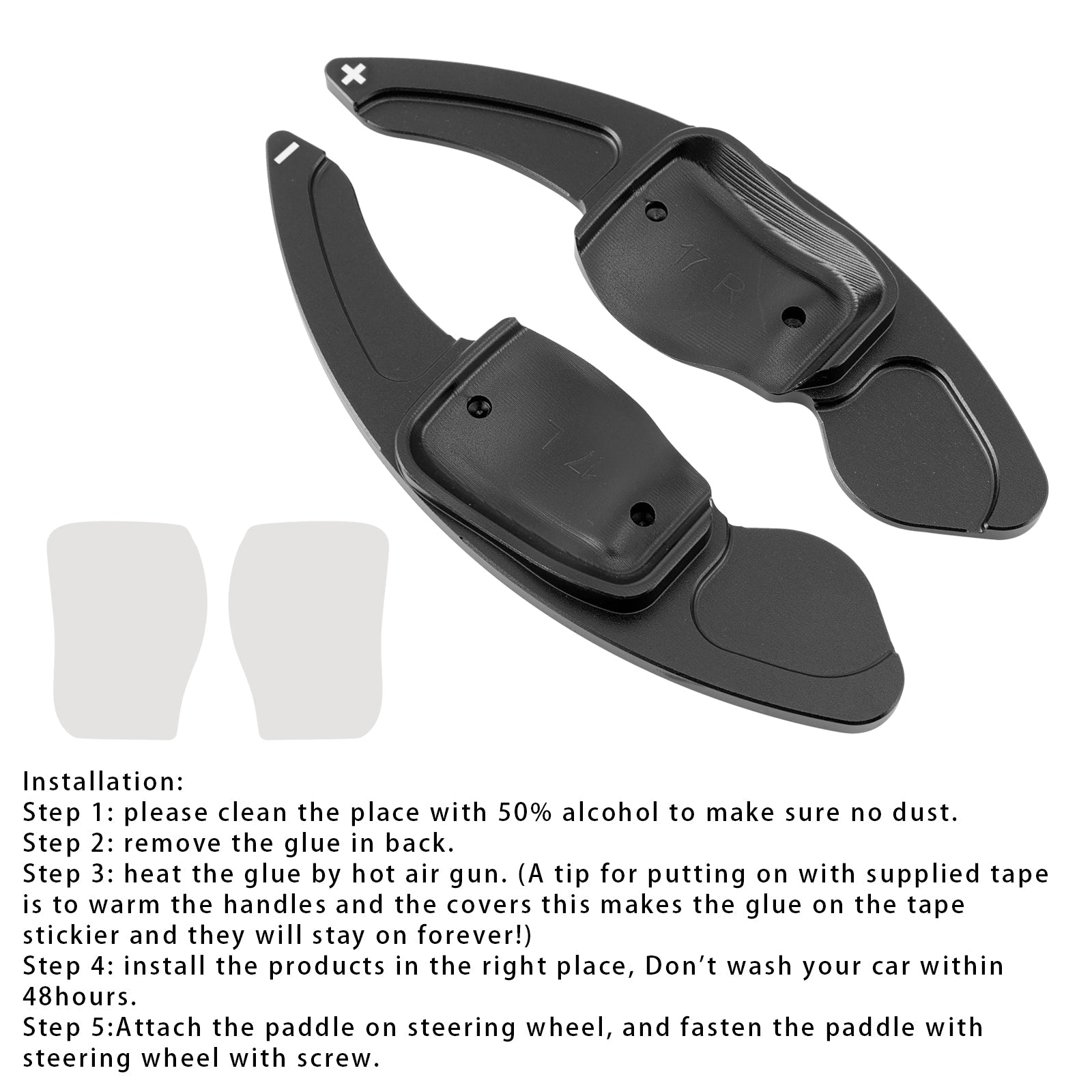 Steering Wheel Paddle Shifter Extension For SEAT VW Scirocco