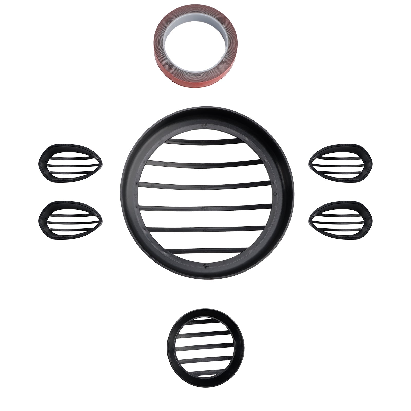 2023-2024 Yamaha Pg-1 Headlight Guard Shield Cover Grille Black Kit