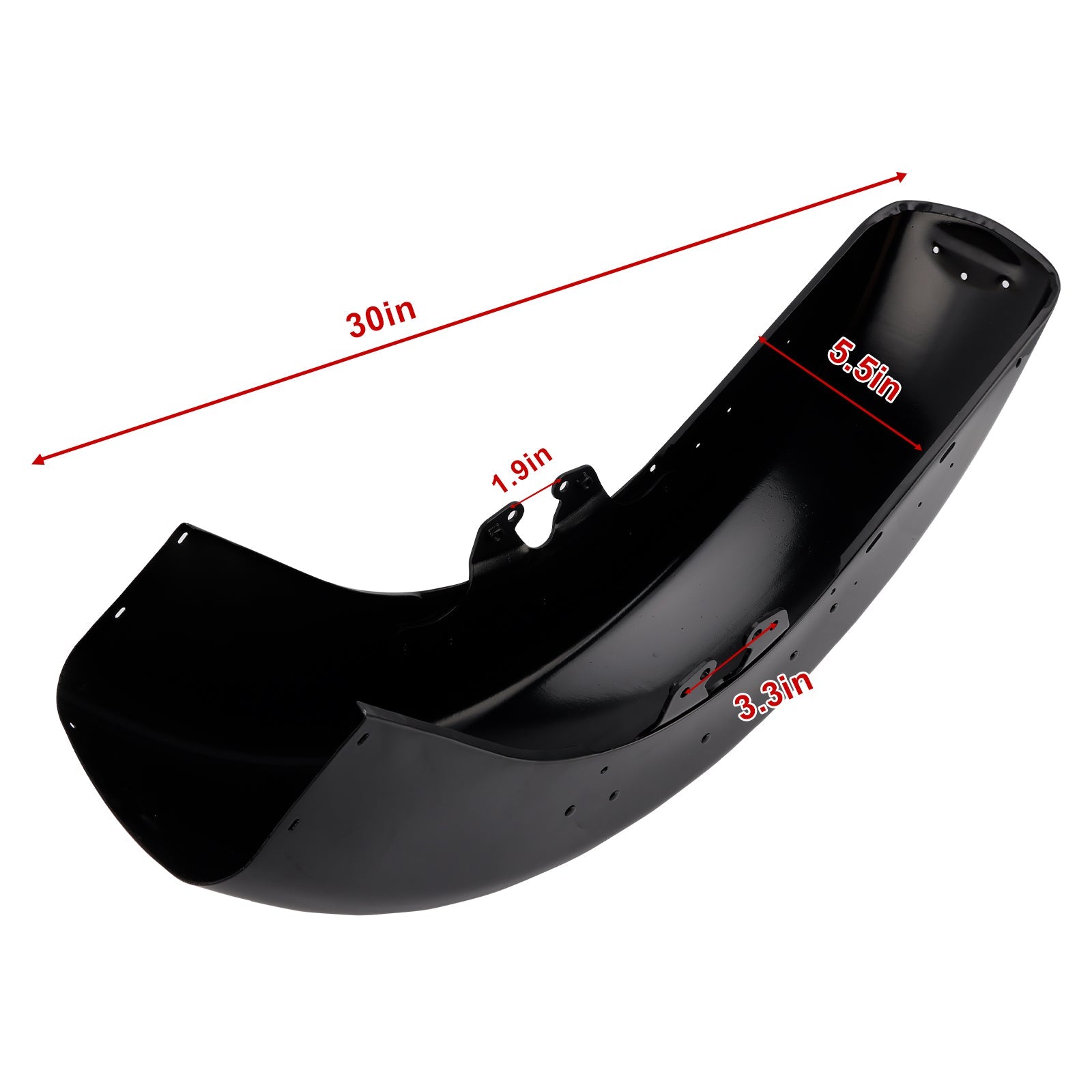 2014-2024 Touring Electra Glide Ultra Limited Steel Front Fender Mudguard