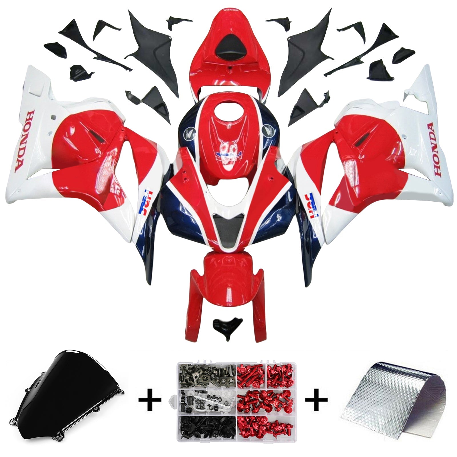 Honda CBR600RR 2009-2012 F5 Fairing Kit Bodywork Plastic ABS