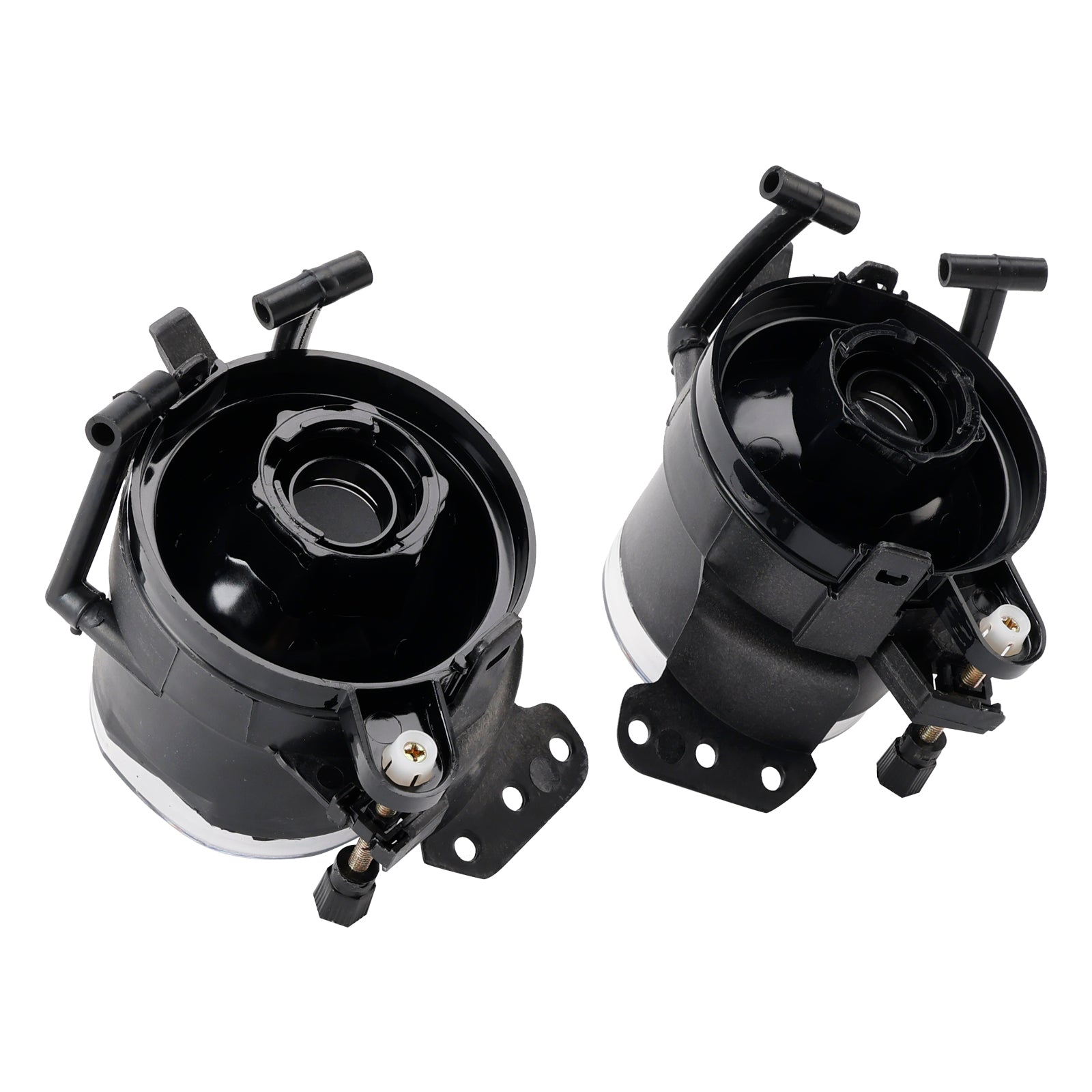 2004-2007 BMW E60 5-Series Pair Front Bumper Fog Light Lamp Bulb Housing