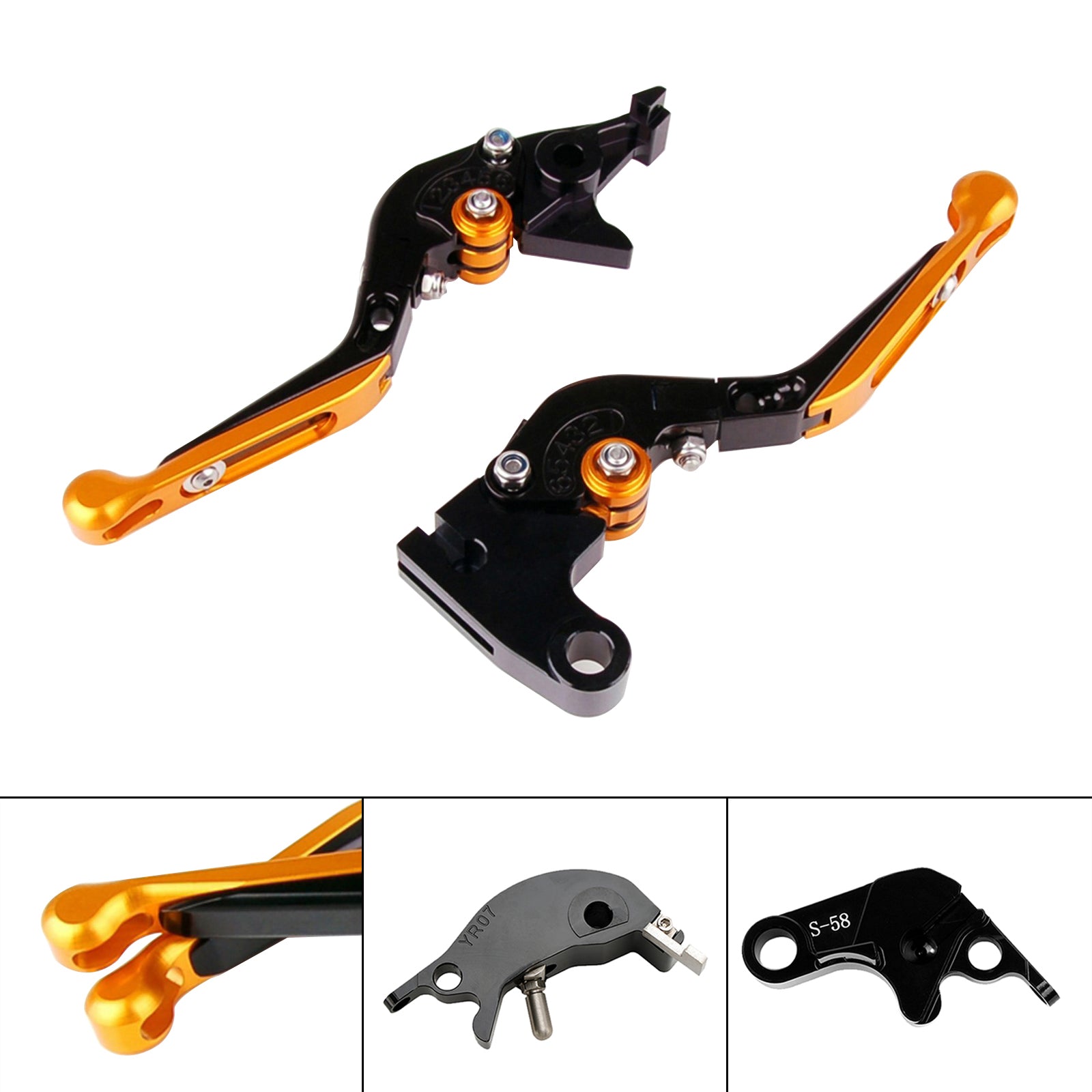 Adjustable Clutch Brake Lever fit for YAMAHA YZF R7 MT-10/SP FZ-10/SP 2022-23