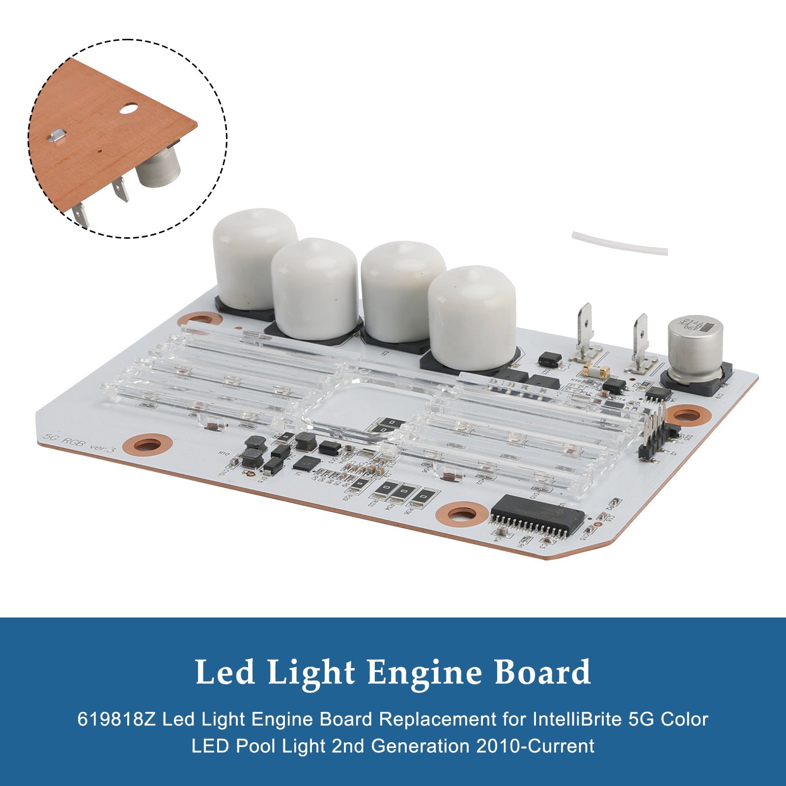 619818Z LED Light Engine Board for IntelliBrite 5G Color LED Pool Light PCBA