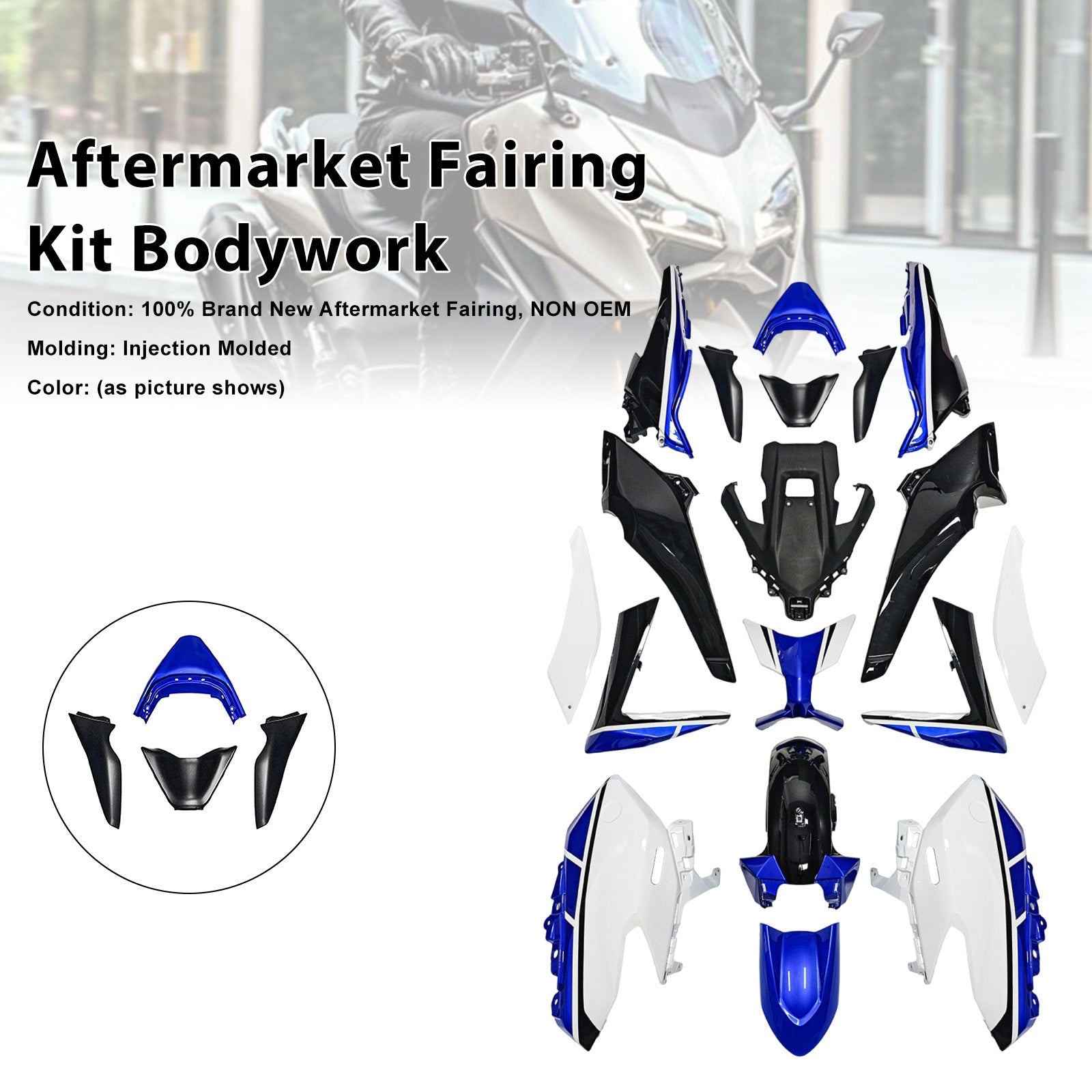2025-2026 for Yamaha TMAX560 Injection Bodywork Fairing Kit
