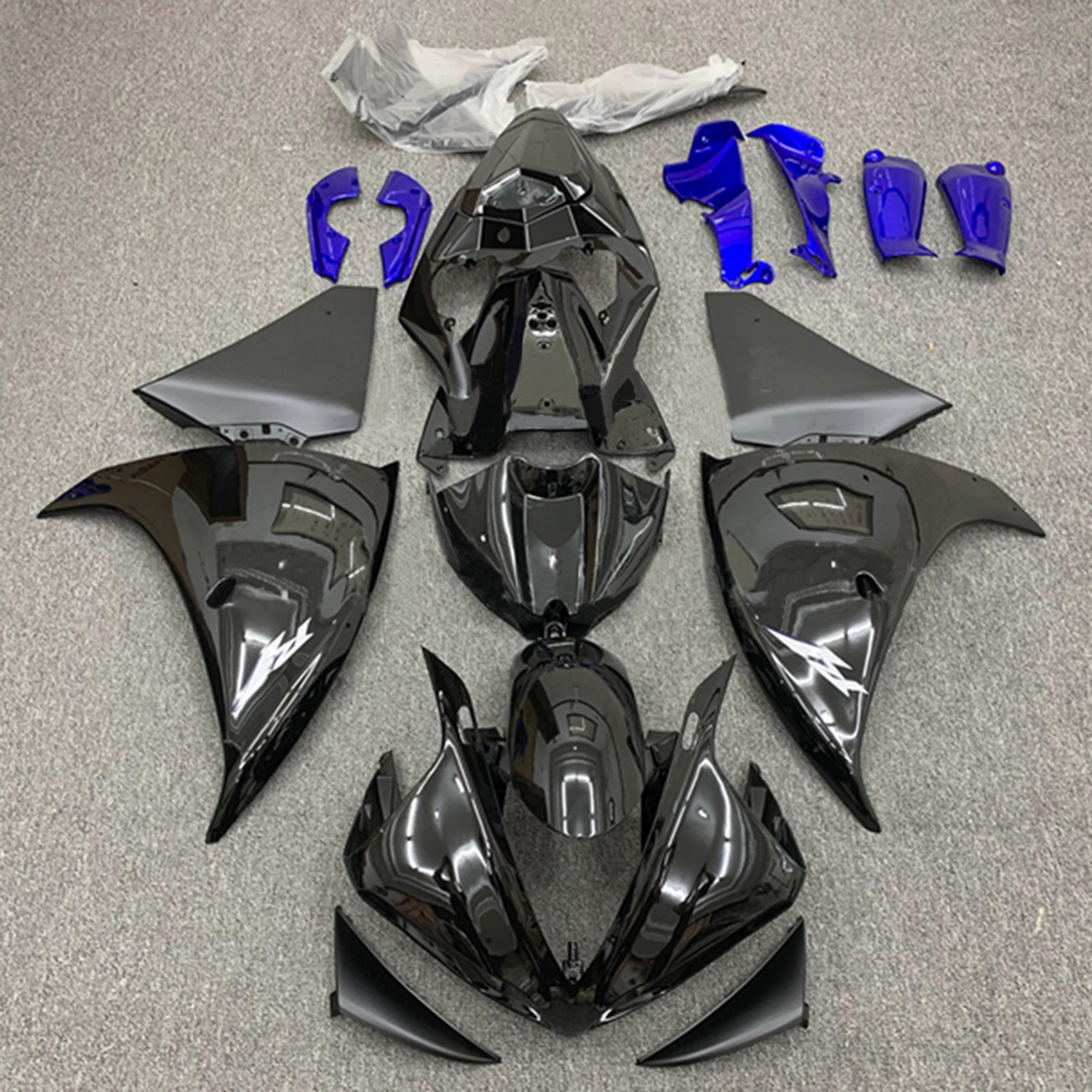 ياماها YZF-R1 2012-2014 Fairing Kit هيكل السيارة بلاستيك ABS