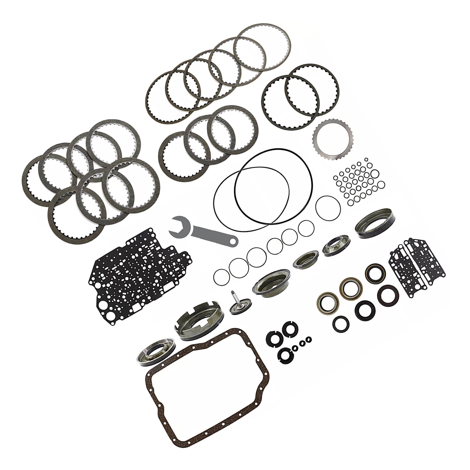 2008-2017 FORD FIESTA 4 SP FWD L4 1.3L 1.4L 1.5L FN4A-EL 4F27E Transmission Banner Rebuild Kit 99-UP W/Pistons