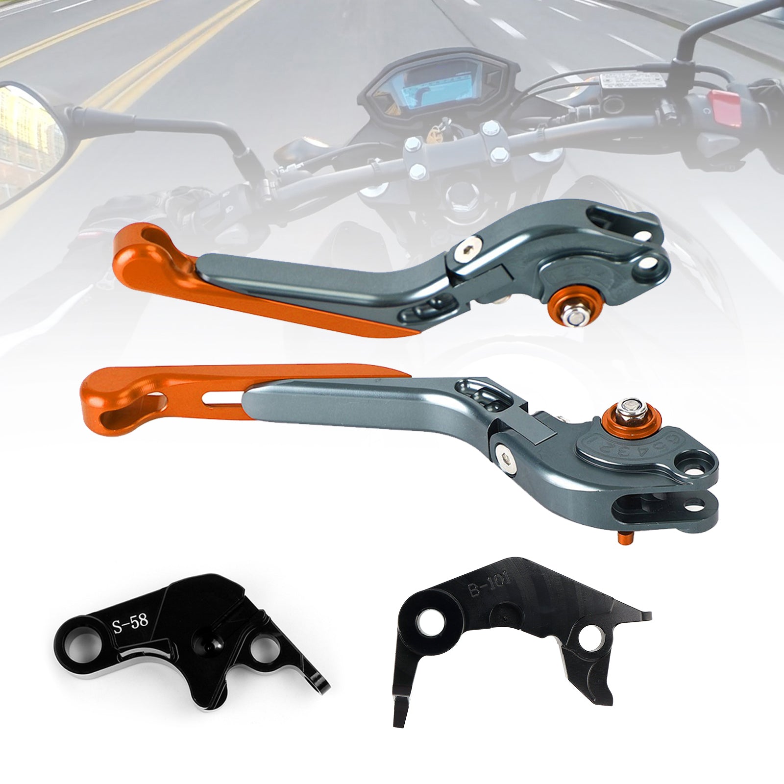 Adjustable Clutch Brake Lever fit for YAMAHA YZF R7 MT-10/SP FZ-10/SP 2022-23