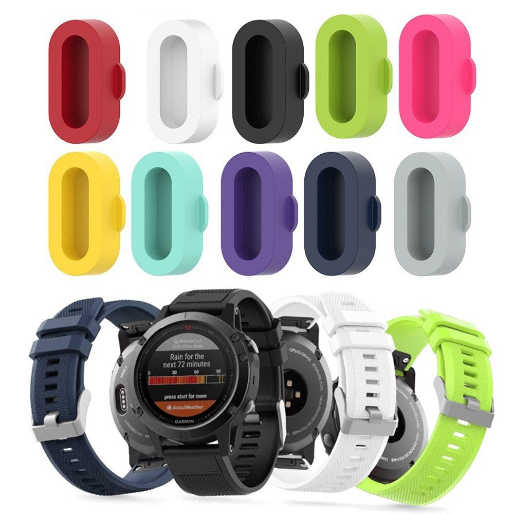 10PCS Colorful Silicone Charger Port Protector Anti-dust Fit For Garmin Fenix 5