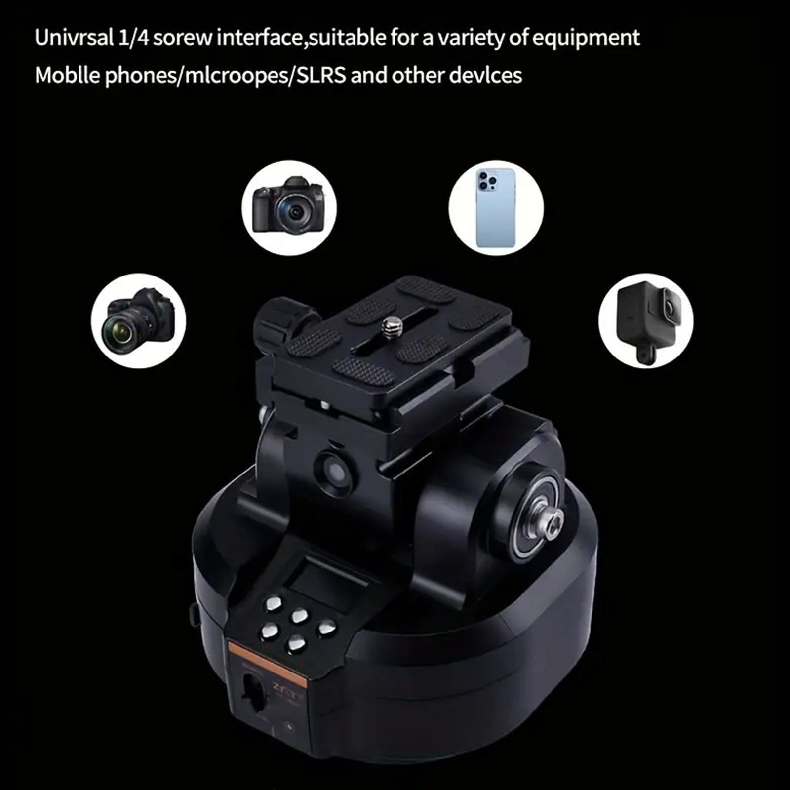 YT-1500 Camera Electric Cloud Platform Mobile Live Rotating Panoramic Stabilizer