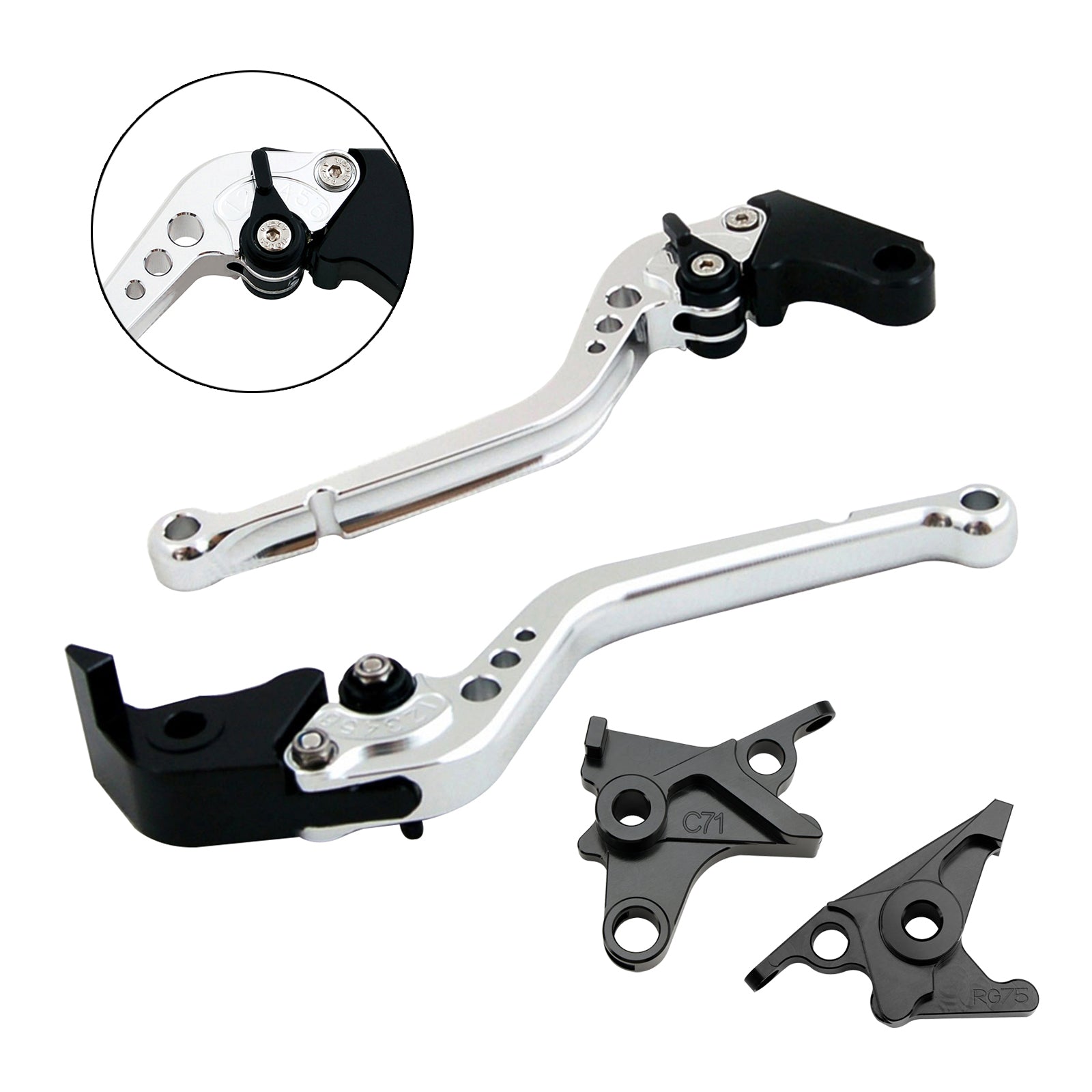 Long Clutch Brake Lever fit for BMW R NINE T /PURE/RACER 2017-2023