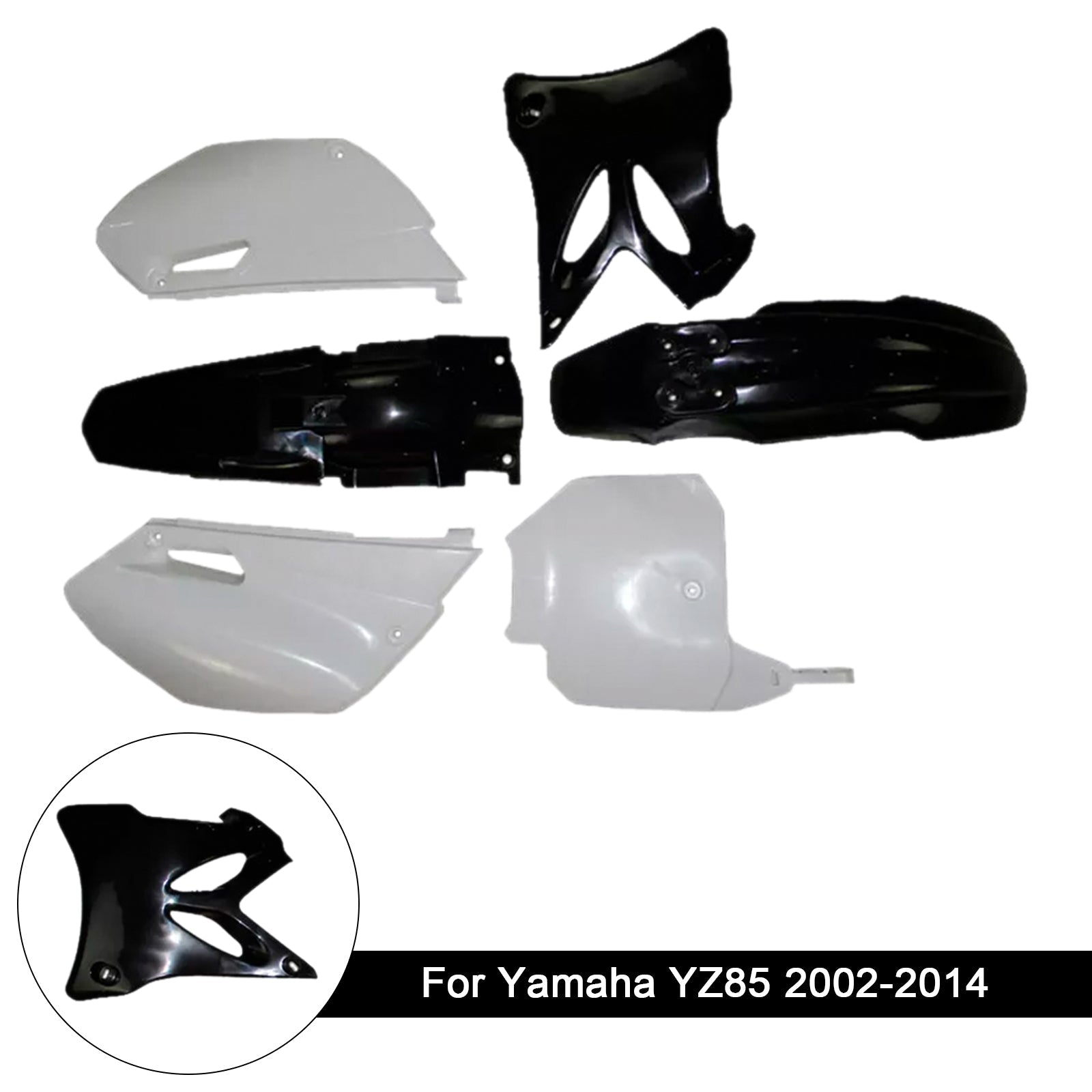 Body Plastic Kit Fender Fairing For Yamaha YZ85 2002-2014