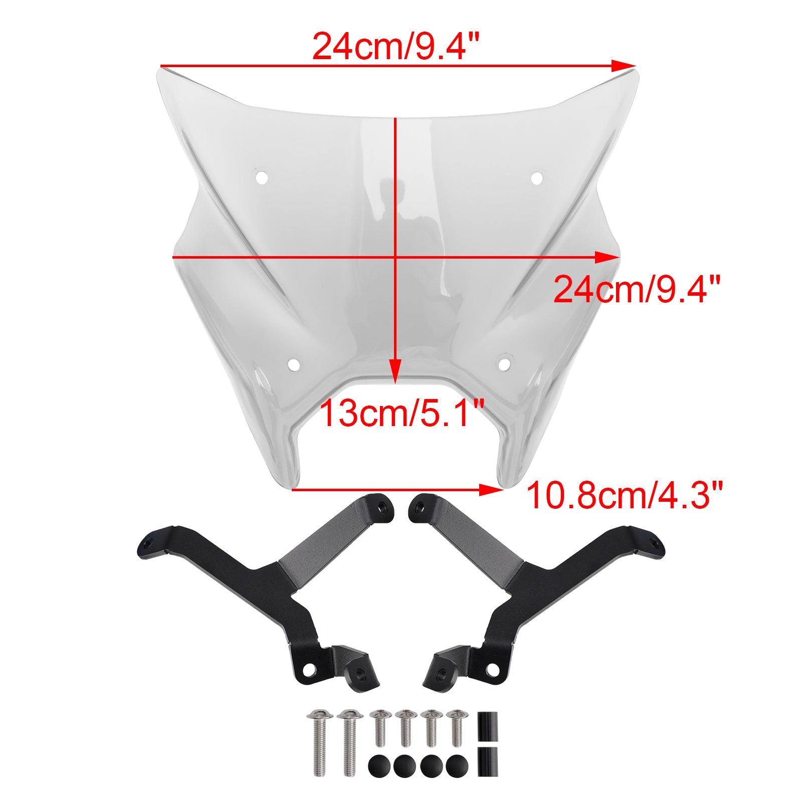 2024-2025 YAMAHA MT-09 MT09 Windshield WindScreen