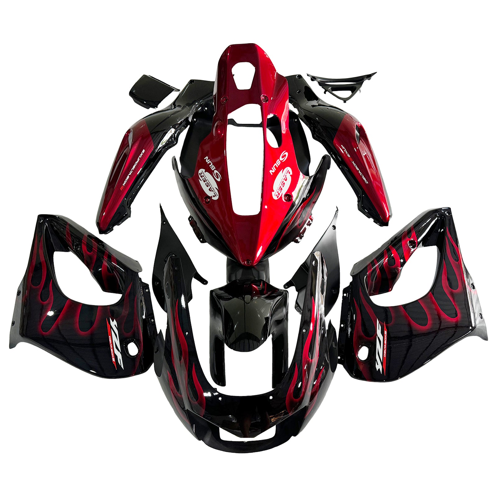 Injection Fairing Kit Bodywork ABS For Yamaha YZF1000R Thunderace 1997-2007