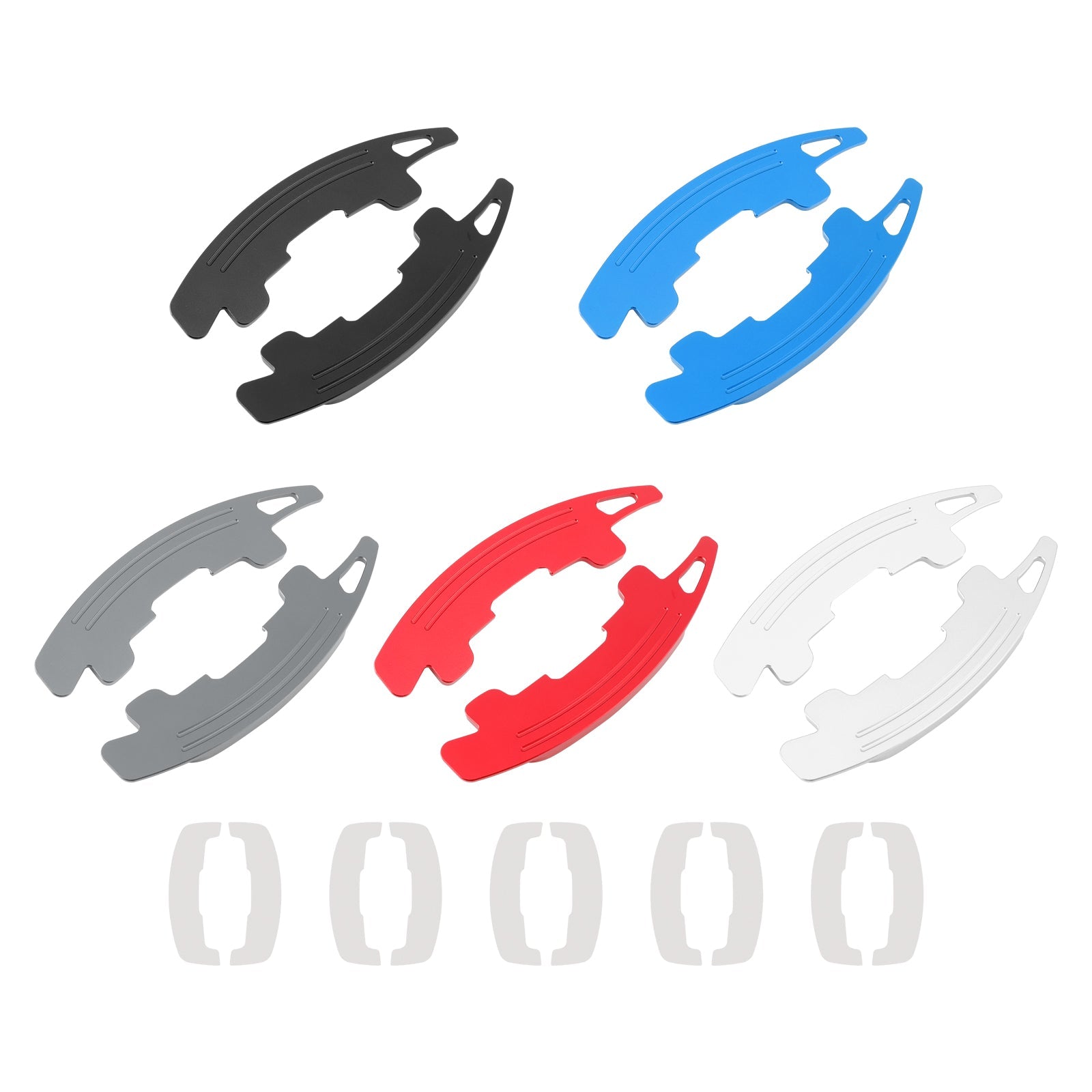 Steering Wheel Paddle Shifter Extension Fit For Range Rover Jaguar Aluminium