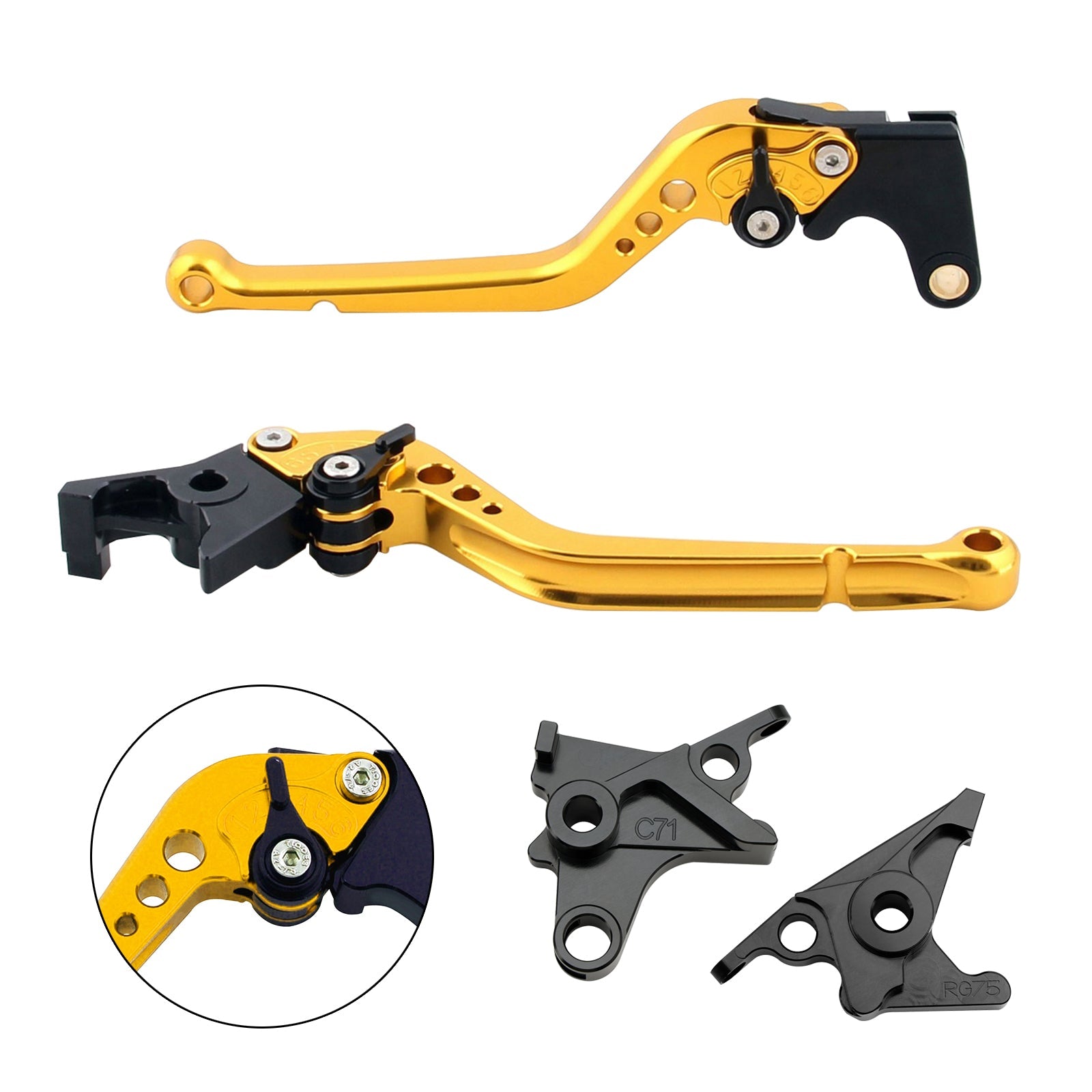 Long Clutch Brake Lever fit for BMW R NINE T /PURE/RACER 2017-2023