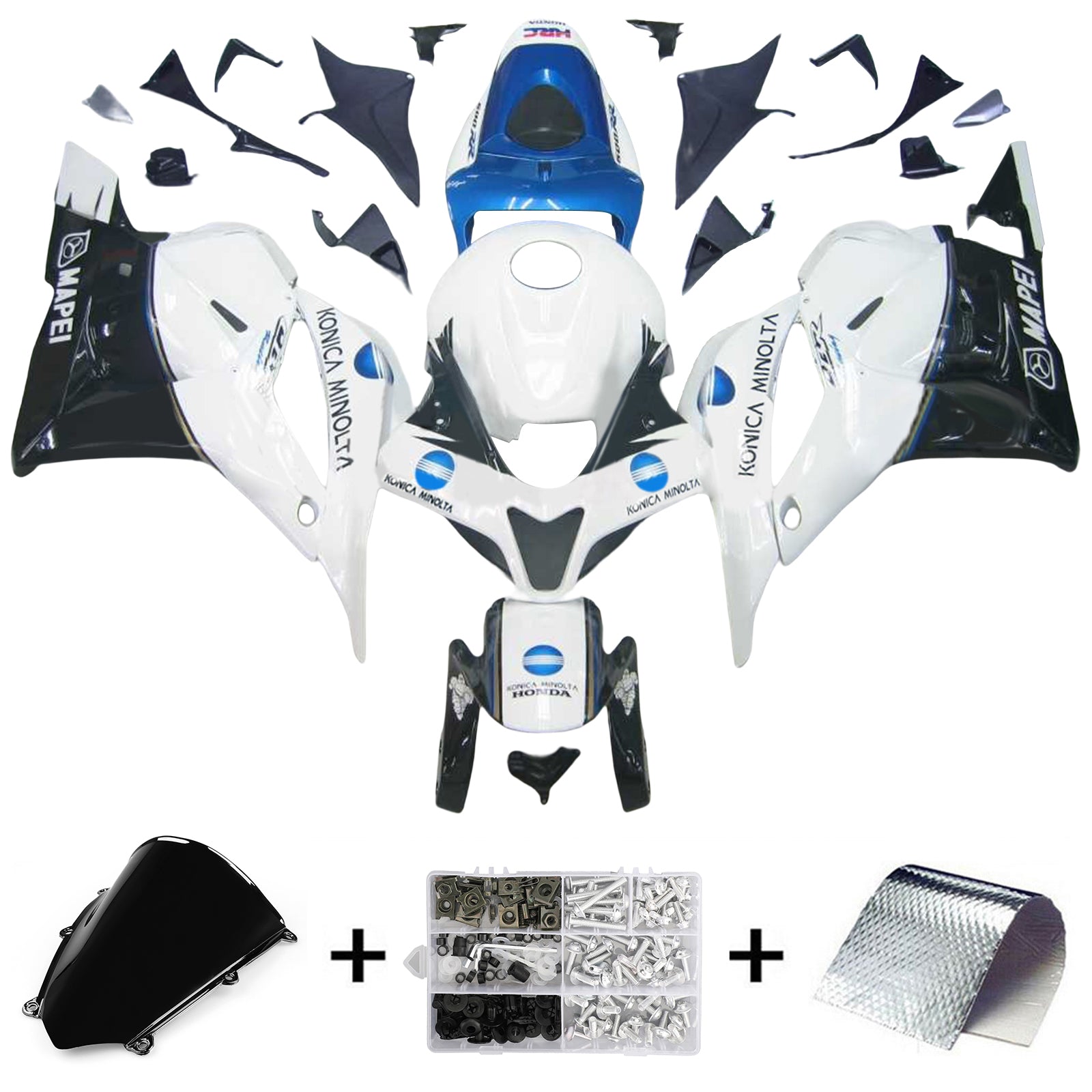 Honda CBR600RR 2009-2012 F5 Fairing Kit Bodywork Plastic ABS