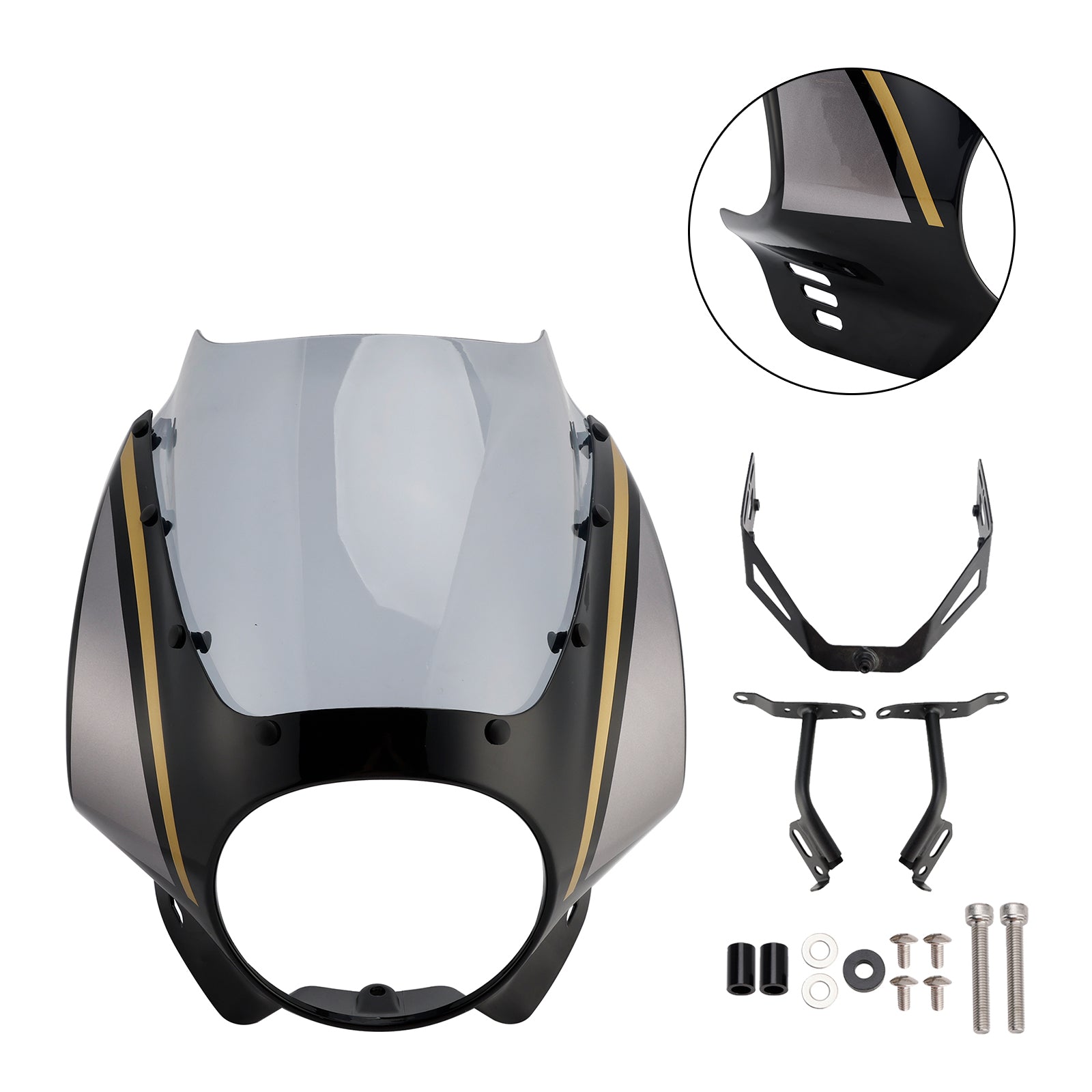 2022-2025 Yamaha XSR900 Headlight Fairing Windshield WindScreen