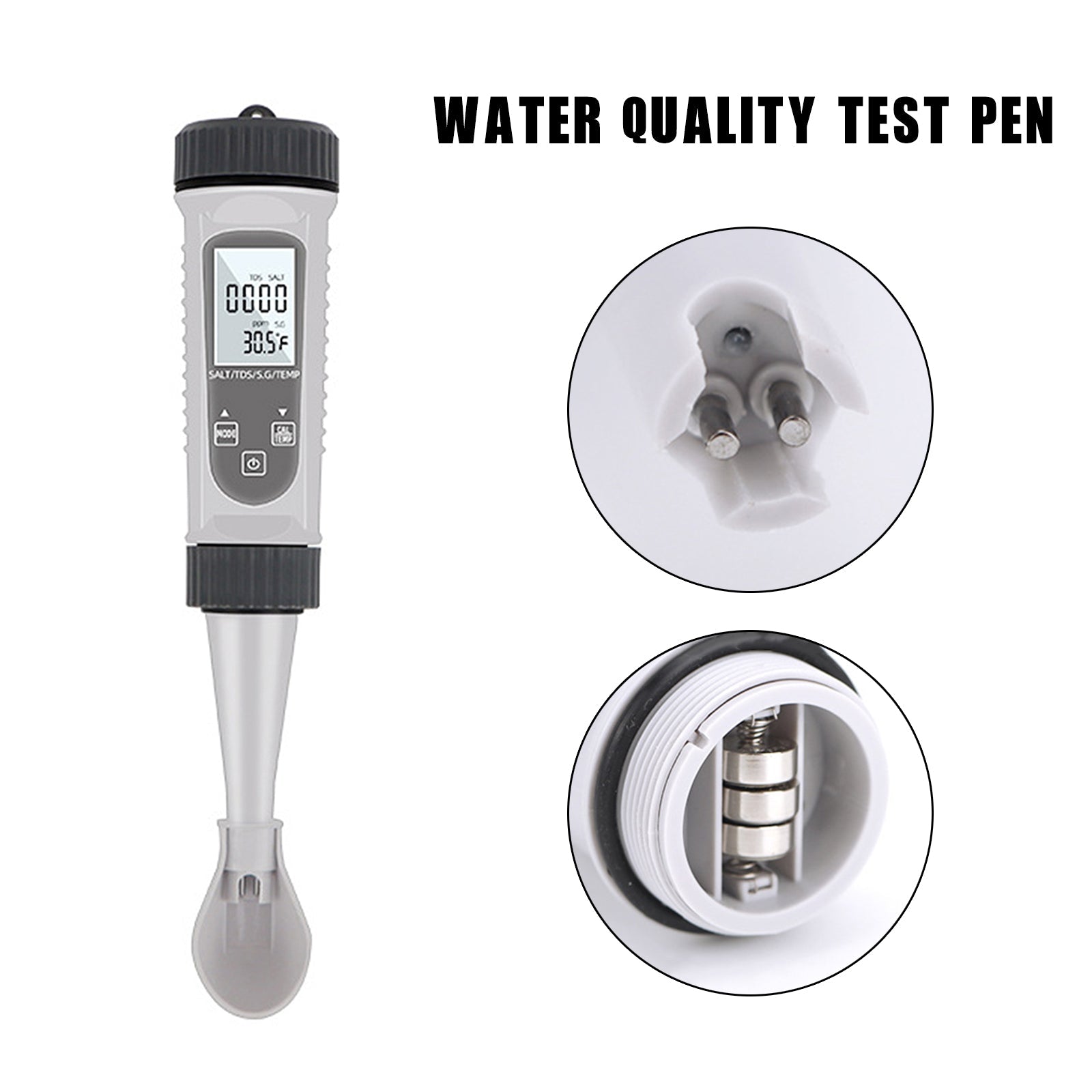 4In1 EC/S.G/TEMP/Salinity Meter Digital Water Quality Monitor Tester Test Tool