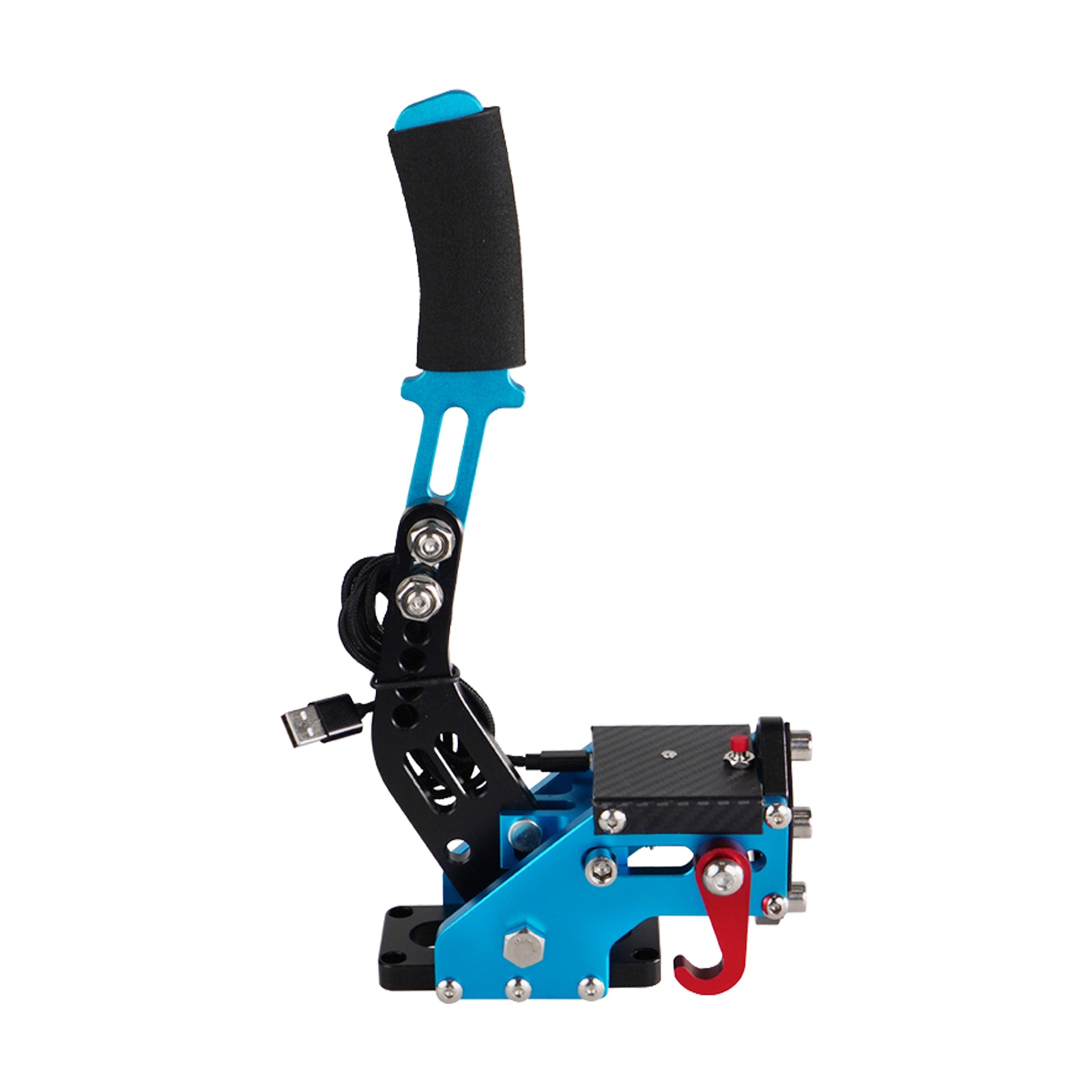 14Bit PS4/PS5 USB3.0 SIM Handbrake for Racing Games Steering Wheel Stand G29