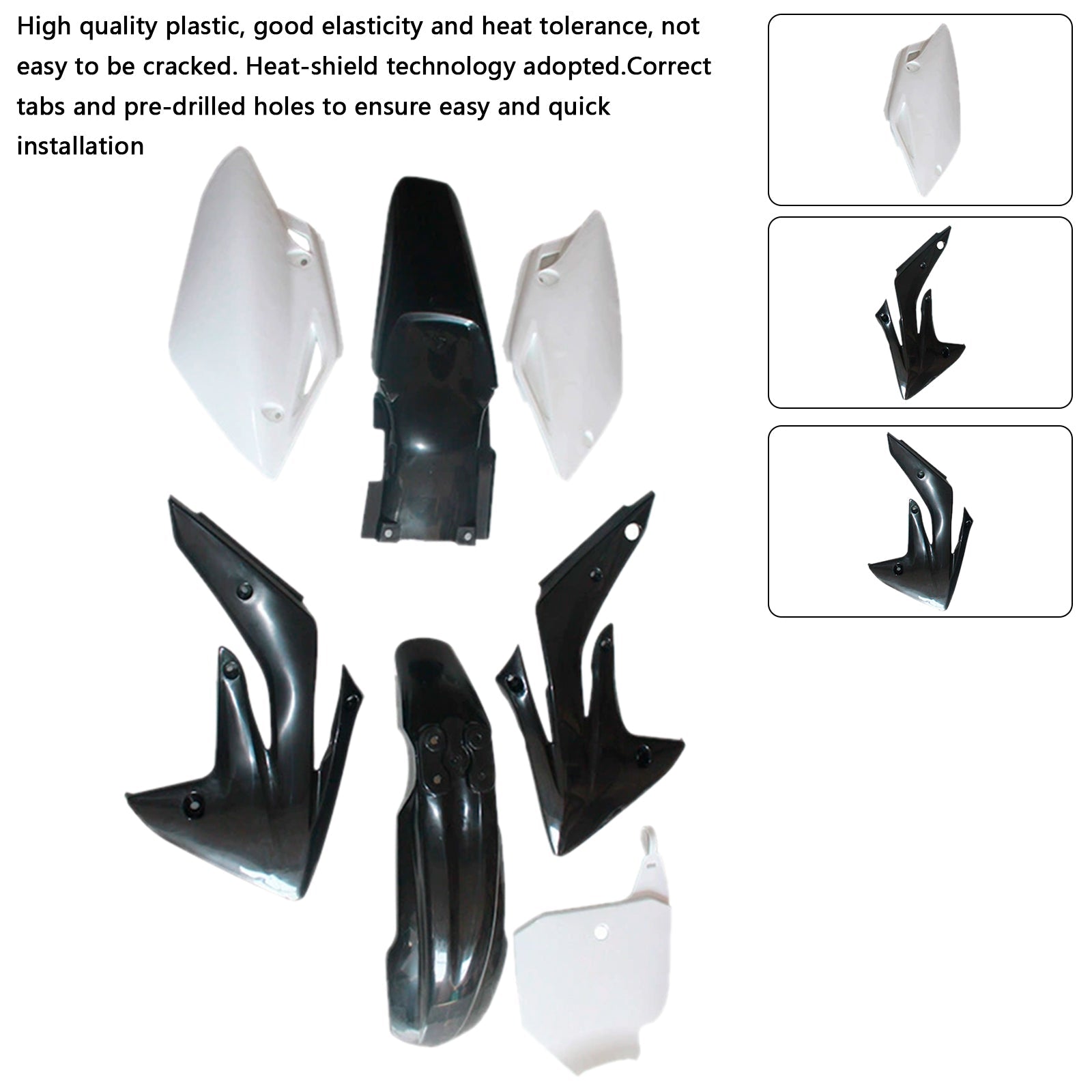 2007-2014 Honda CRF150R/RB Body Plastic Kit Fender Fairing