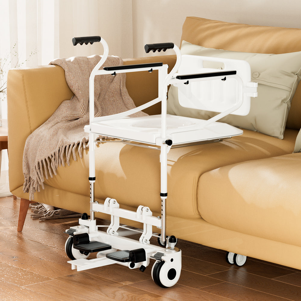 Patient Chair Transferred Lift Wheelchair Removable Split Type Wheelchair 250 lb