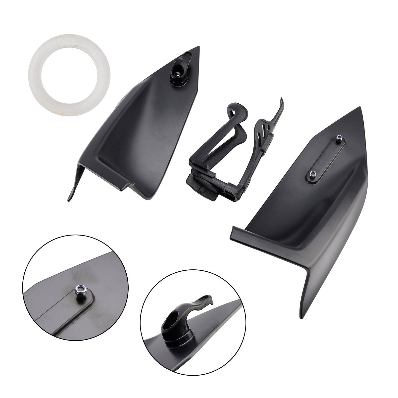 2023-2024 Yamaha X-Max 300 Hanger Helmet Hook & Bottle Cargo Hanger Black