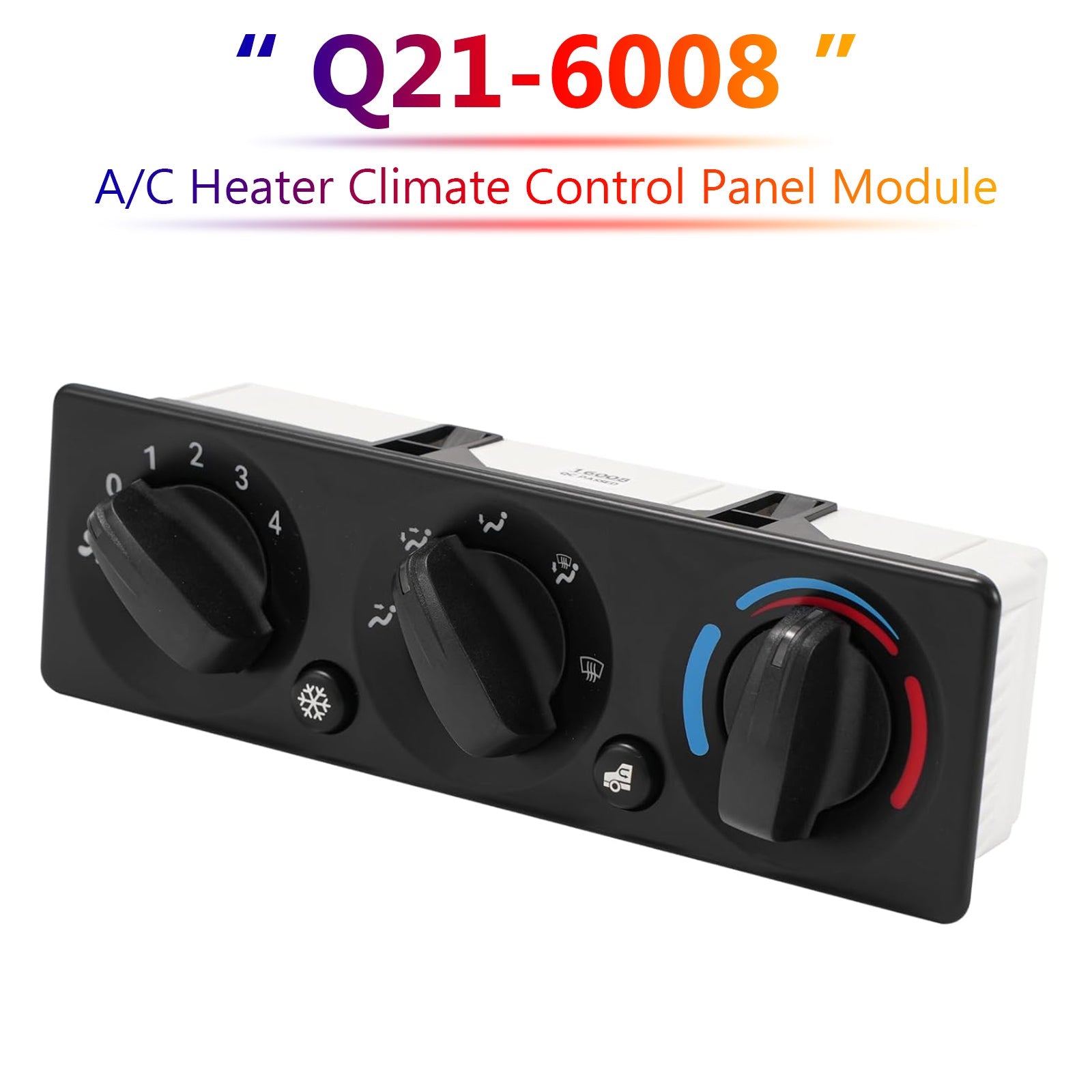 2010-2020 For Peterbilt 587Q21-6008 HVAC A/C Heater Climate Control Panel Module