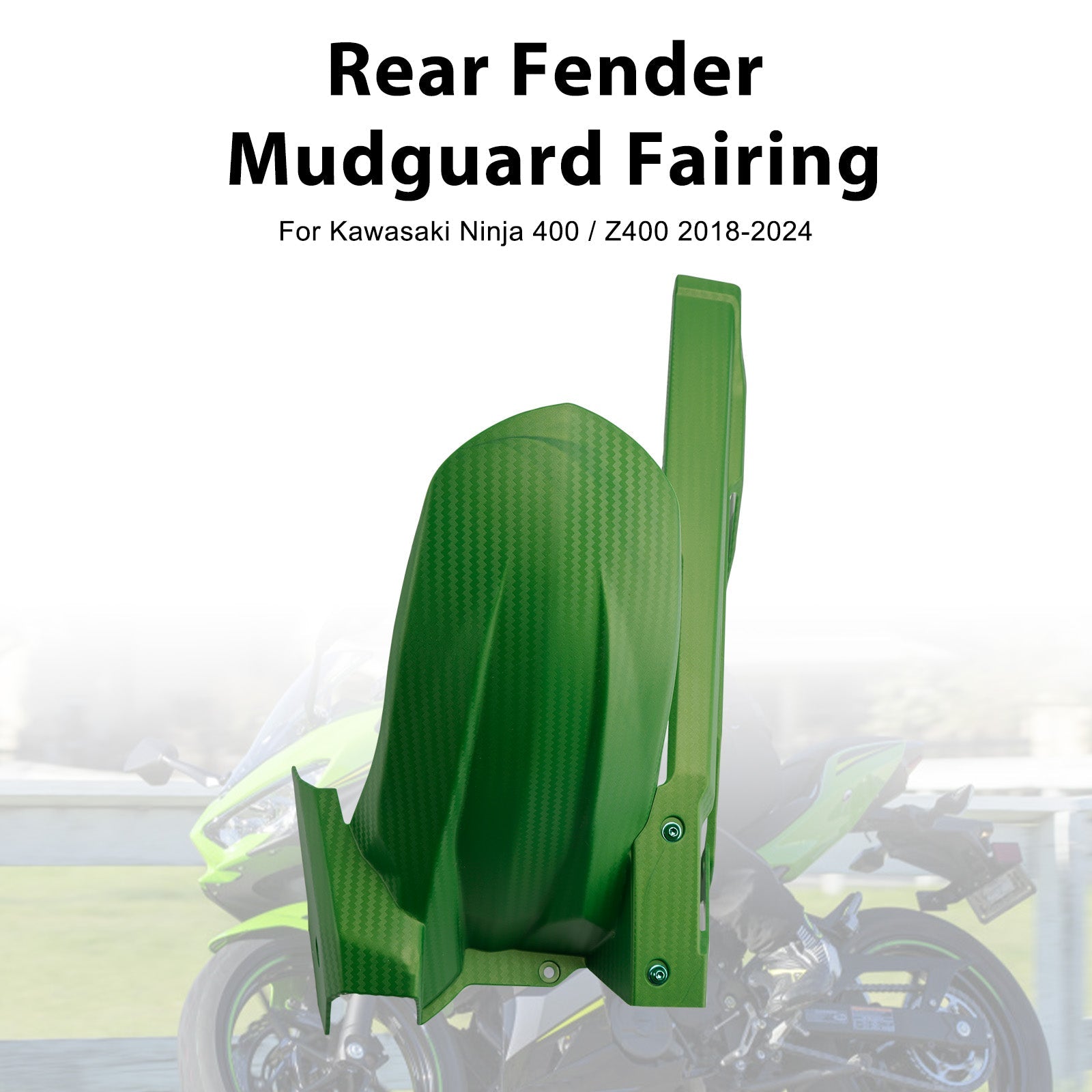 2024-2026 For Kawasaki Ninja 500 / Z500 Rear Fender Fairing