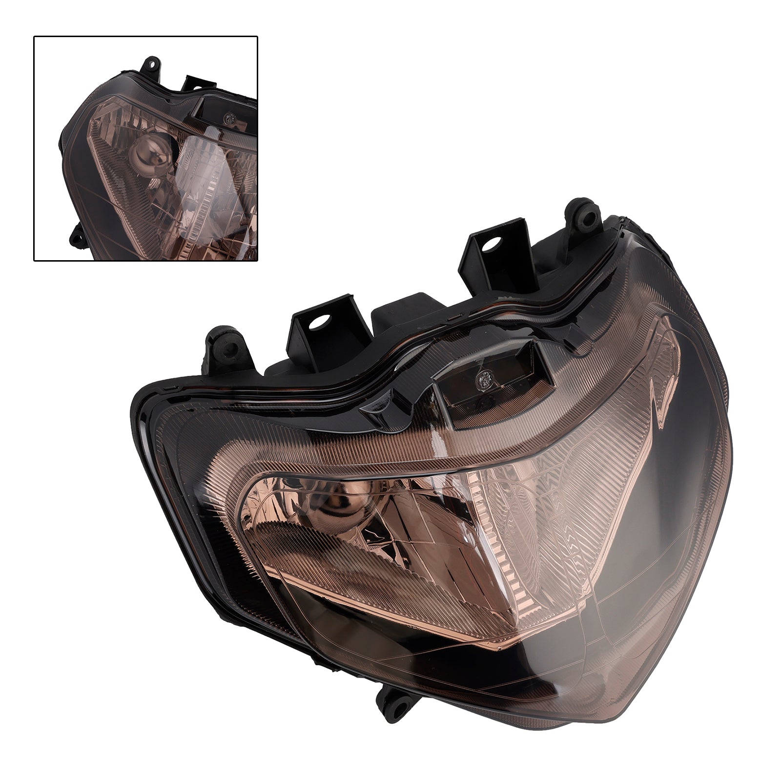 2001-2003 for Suzuki GSX-R 750 Headlight Guard Front Light Case Grille Smoke