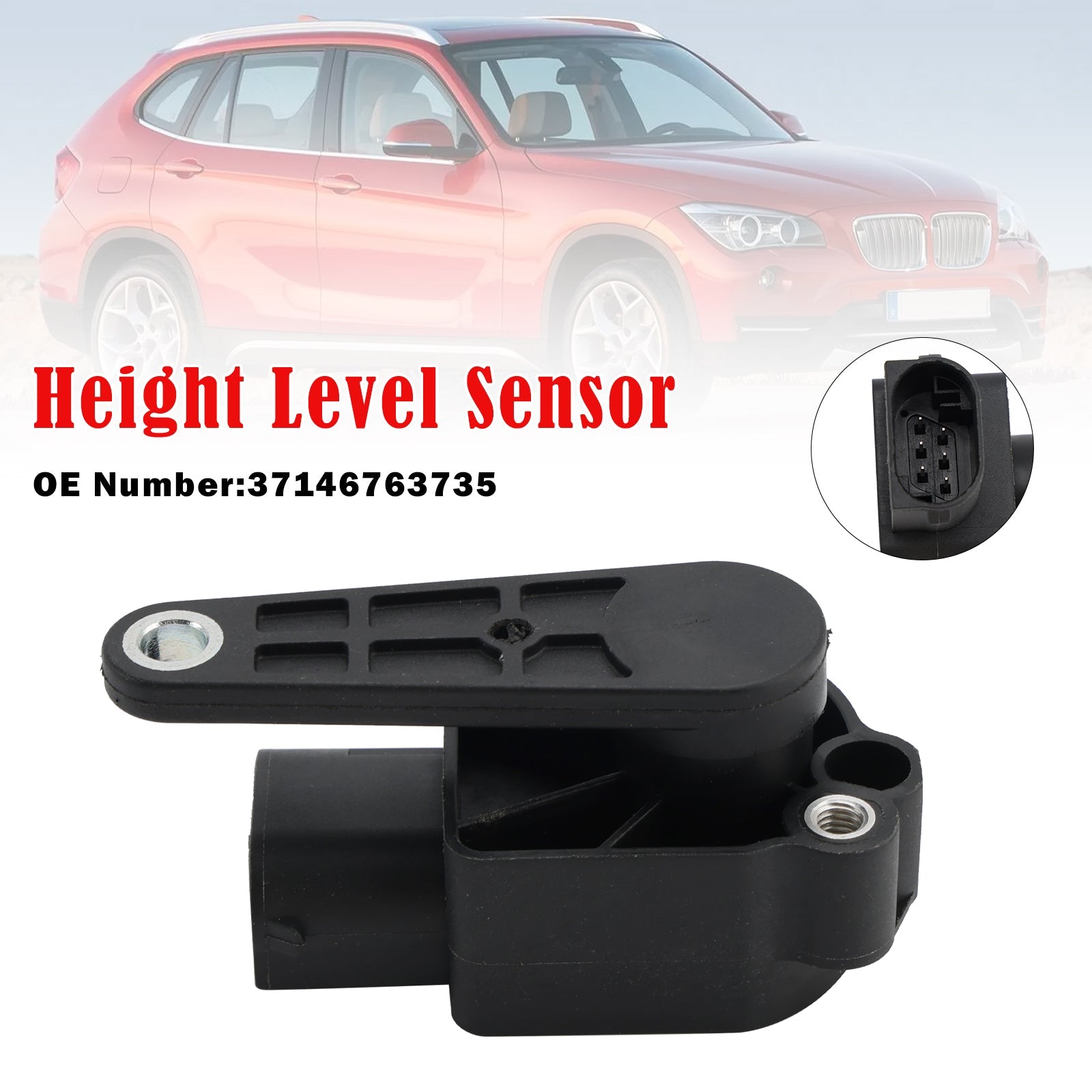 Height Level Sensor 37146763735 For BMW 5 Series E60 E61 X1 X5 X6 E84 E70