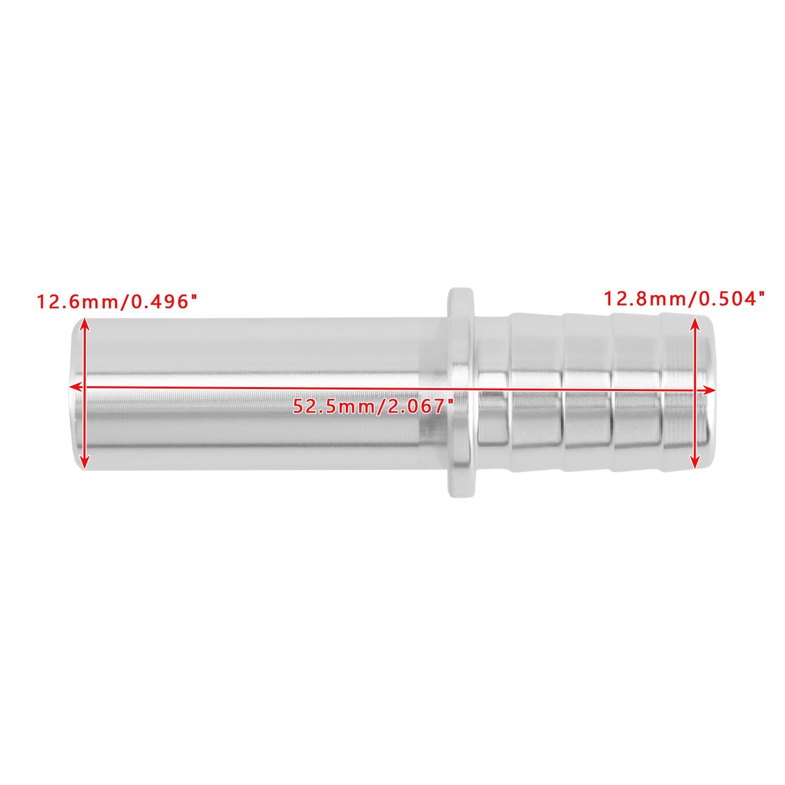 1/2" Hose Barb Vacuum Port Fitting LS Truck Intake Manifold Rear Brake Boost LQ4