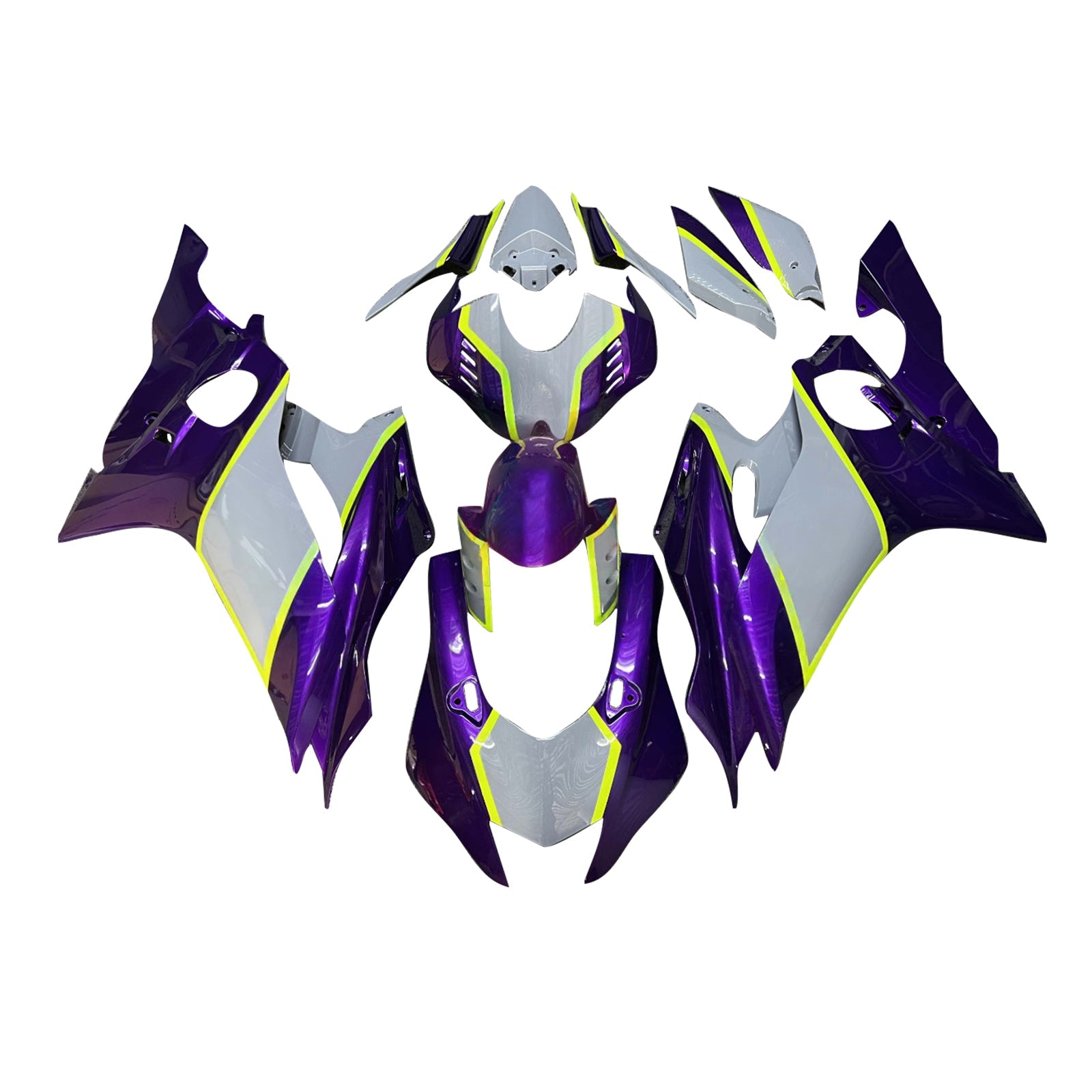 Injection Fairing Kit Bodywork Plastic ABS fit For Yamaha YZF-R6 2017-2023