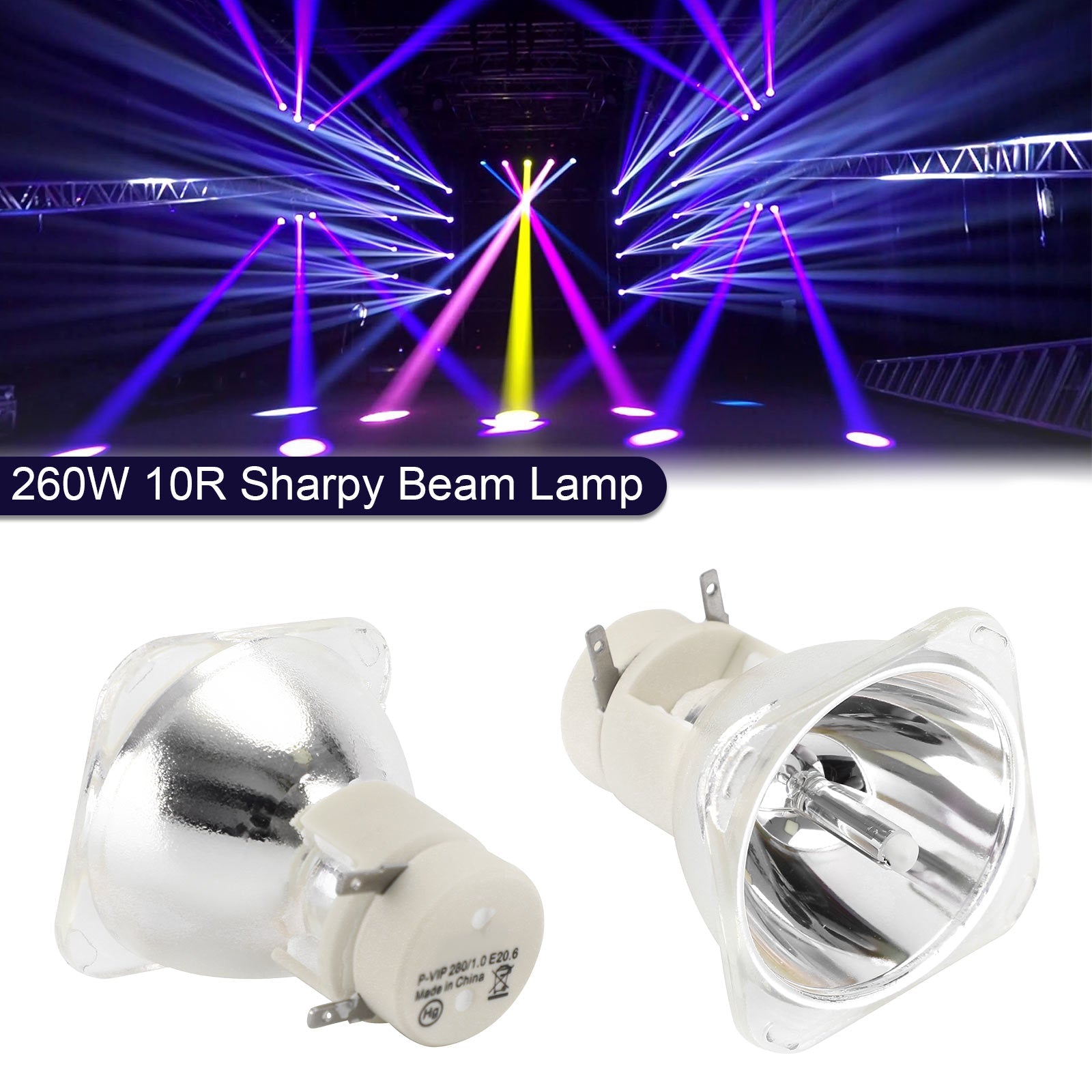 260W 295W 350W 380W Beam Lamp Bulb With Ballast Power Supply for MSD Stage Light