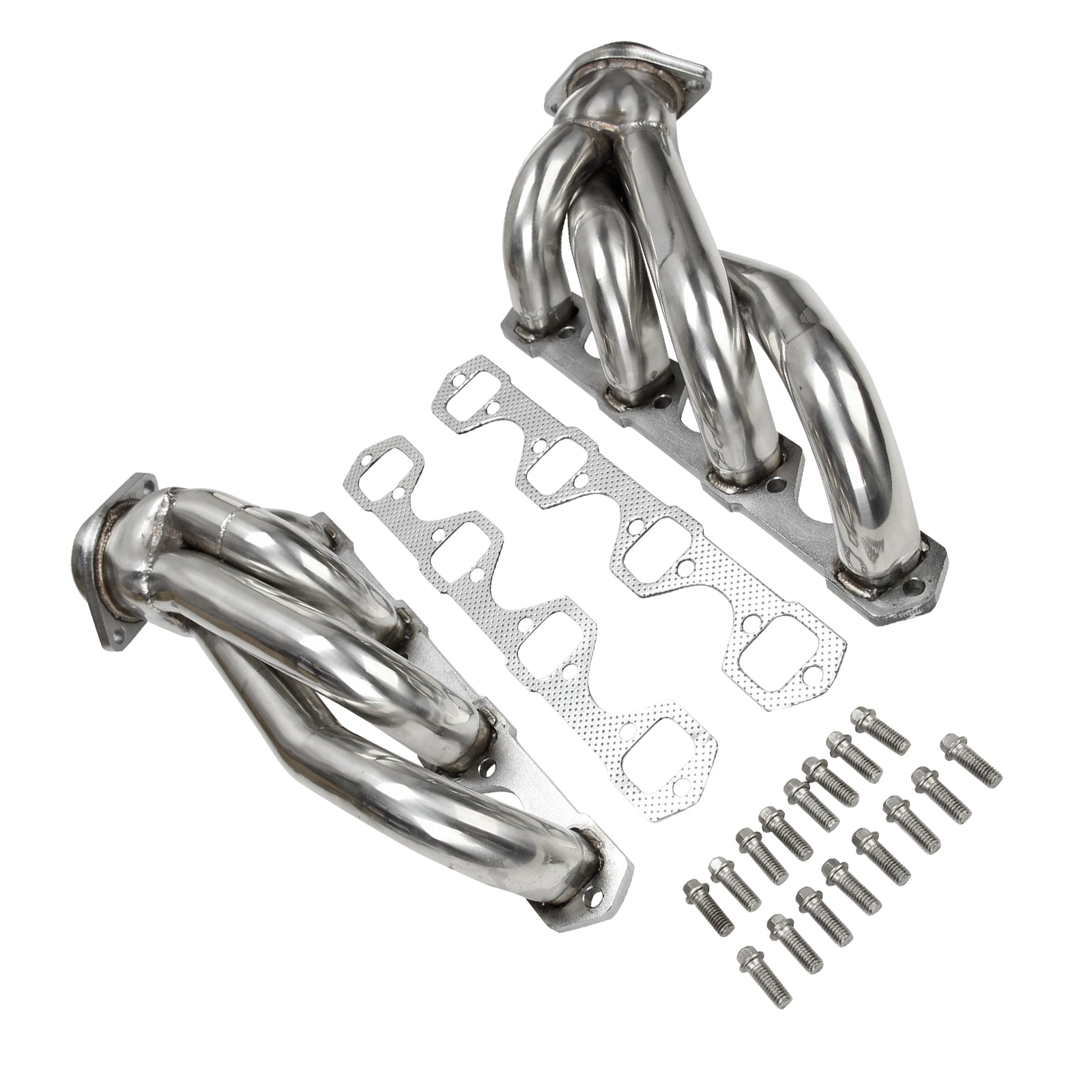 Stainless Steel Exhaust Manifold Headers Fit Mustang 5.0 V8 GT/LX/SVT 1979-1993