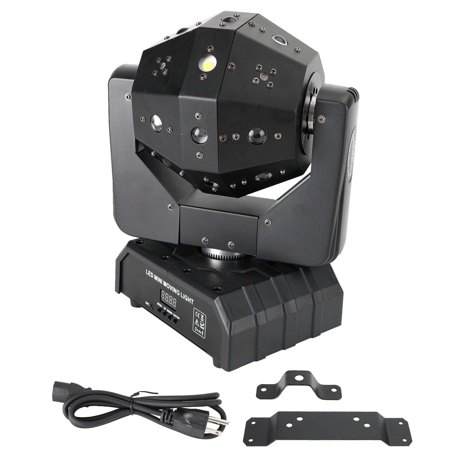 RGBW 3In1 LED Laser Moving Head Stage Light DMX DJ Disco Party Effect Lighting