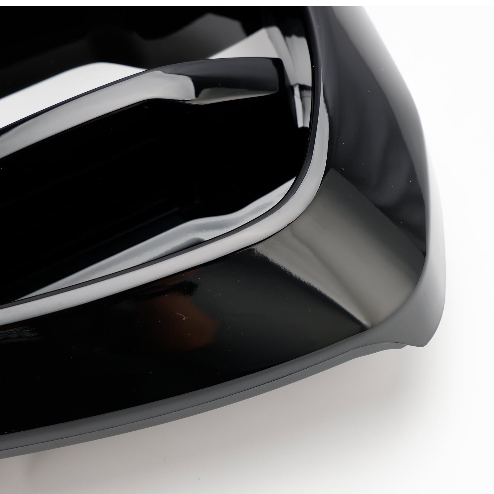 광택 검은 전면 신장 그릴 메쉬 그릴 피트 BMW X4 G02 X3 G01 G08 2018-2021