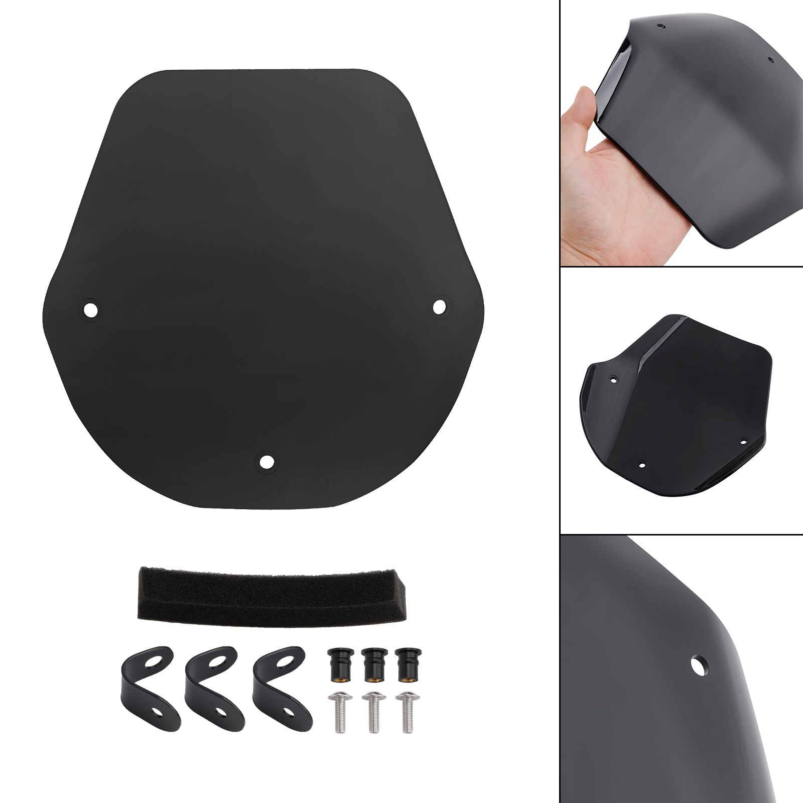 Windshield WindScreen + Bracket fit for Suzuki GSX-8S 2023-2024