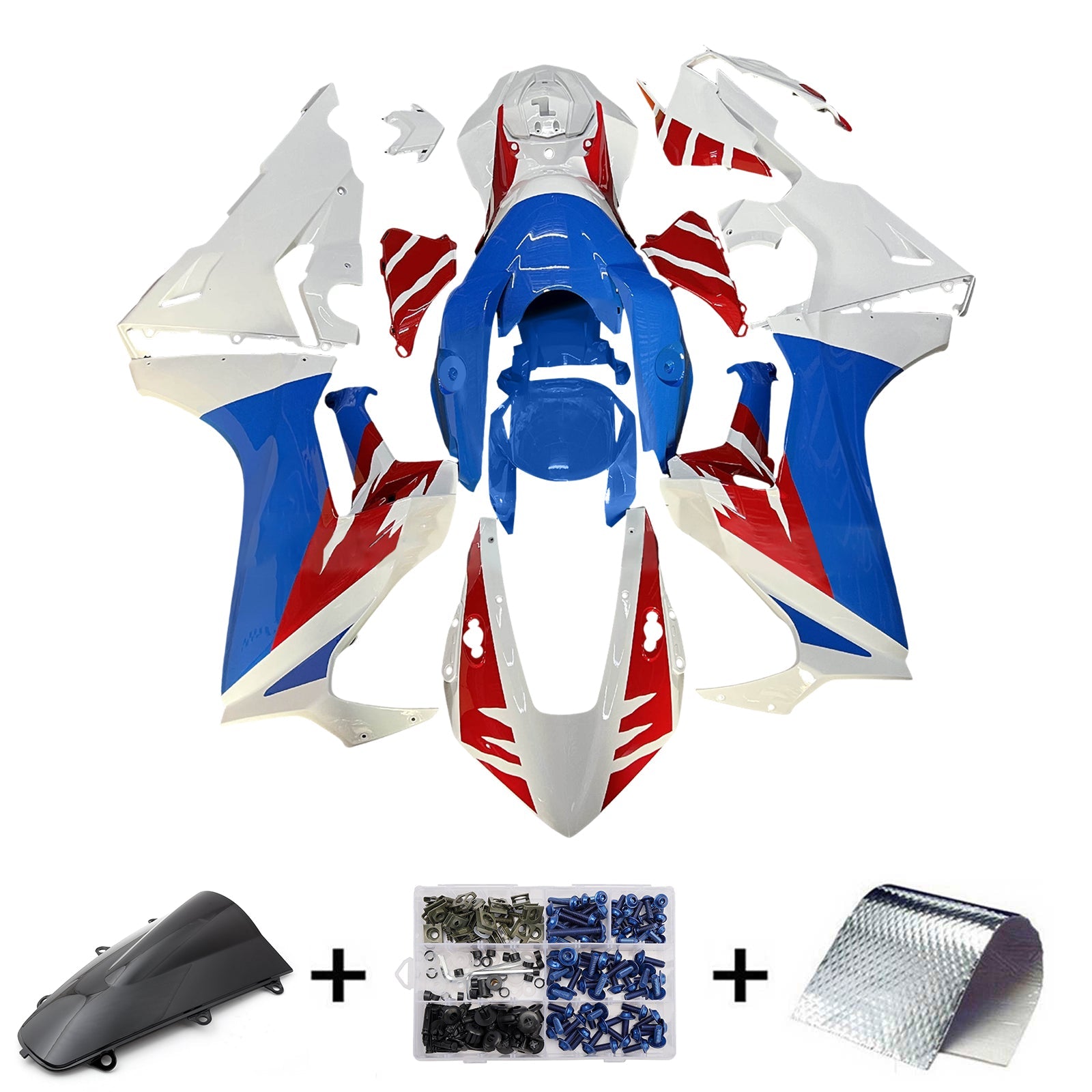 Injection Fairing Kit Bodywork Plastic ABS For Honda CBR1000RR 2017-2023