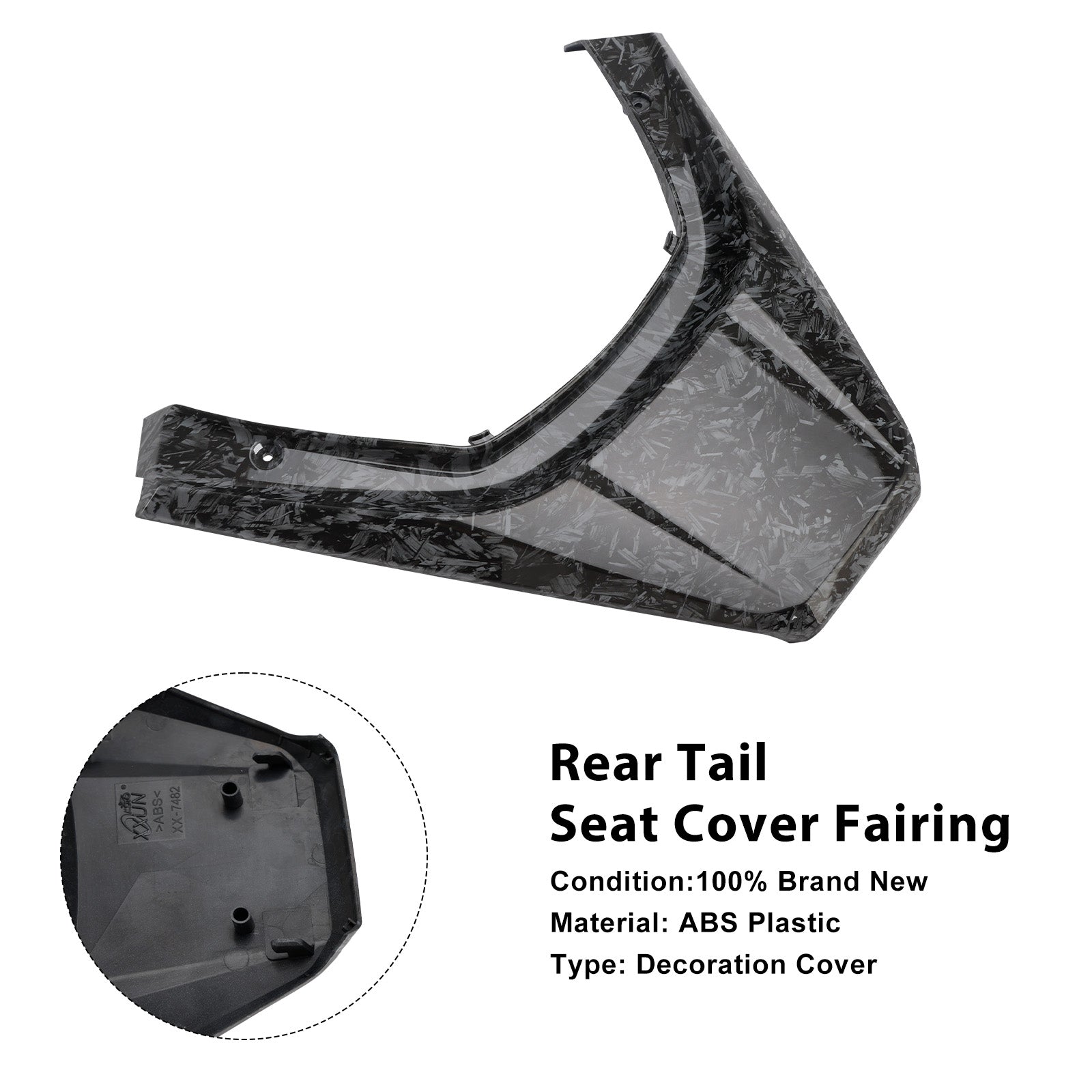 2022-2025 Honda ADV 350 Rear Seat Tail Light Cover Fairing