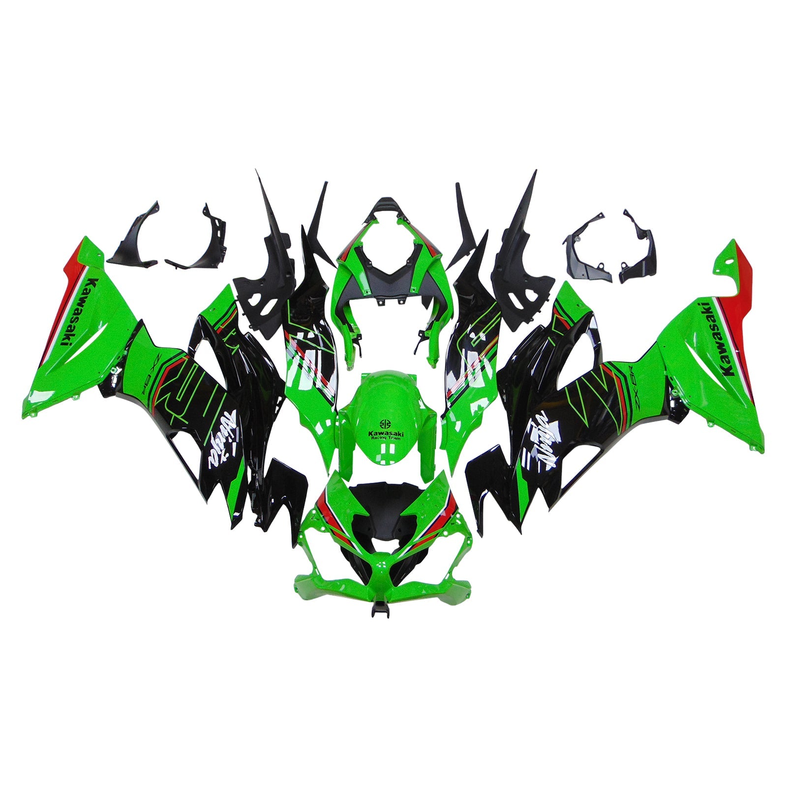 Kawasaki ZX6R 2019-2023 Fairing Kit Bodywork Plastic ABS