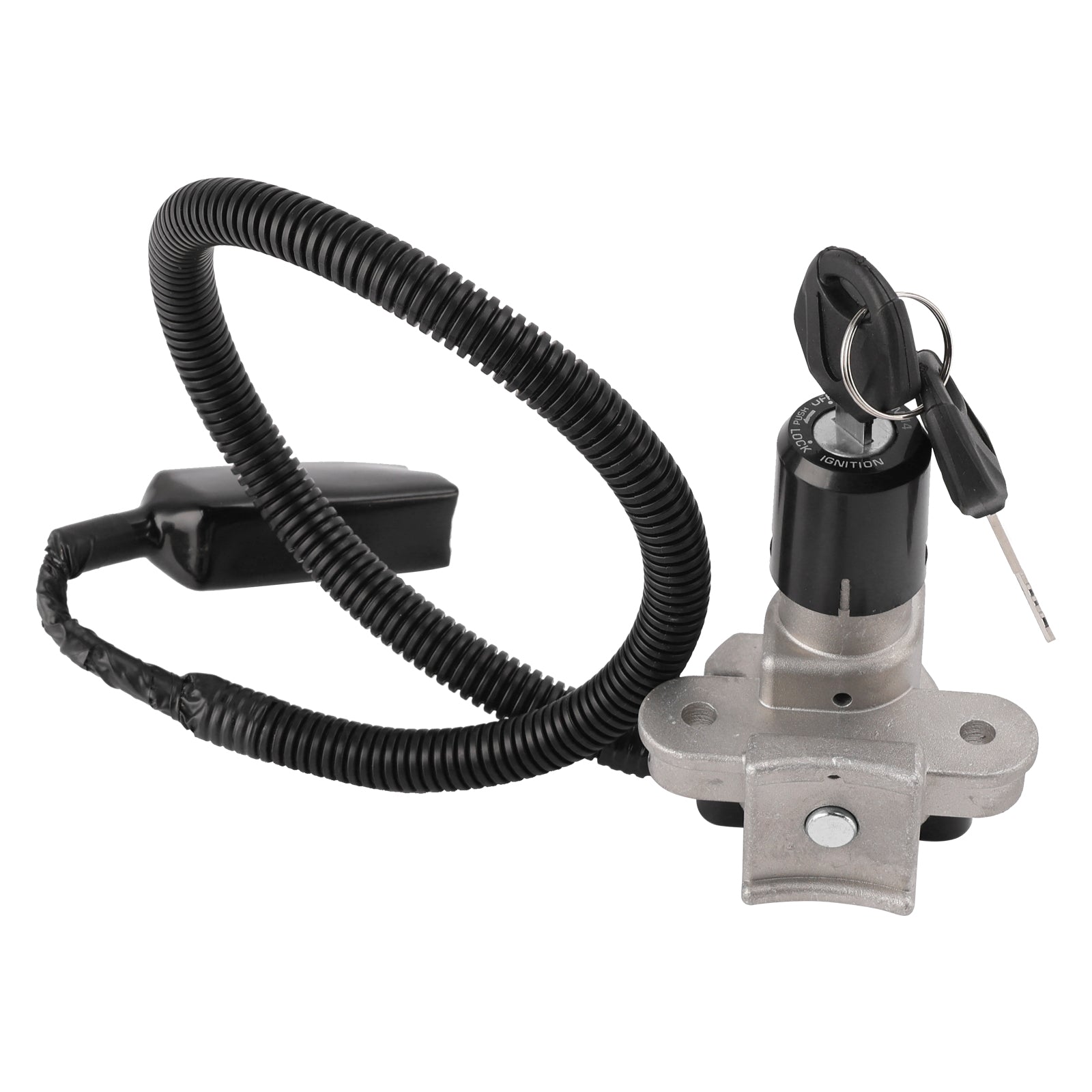 IGNITION KEY SWITCH FEUL CAP SEAT LOCK SET FOR KAWASAKI KLX230/S/SM 2020-2025